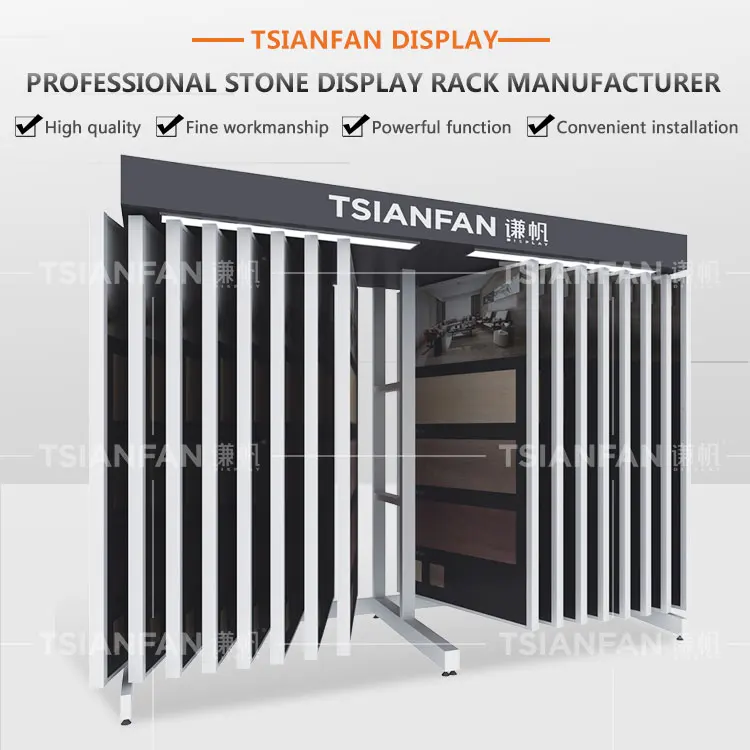 Roof Tileample Wood Ceramic Boards Stones Tile Wall Tileupport Steel Material And 135Cm Height Tile Display Stand