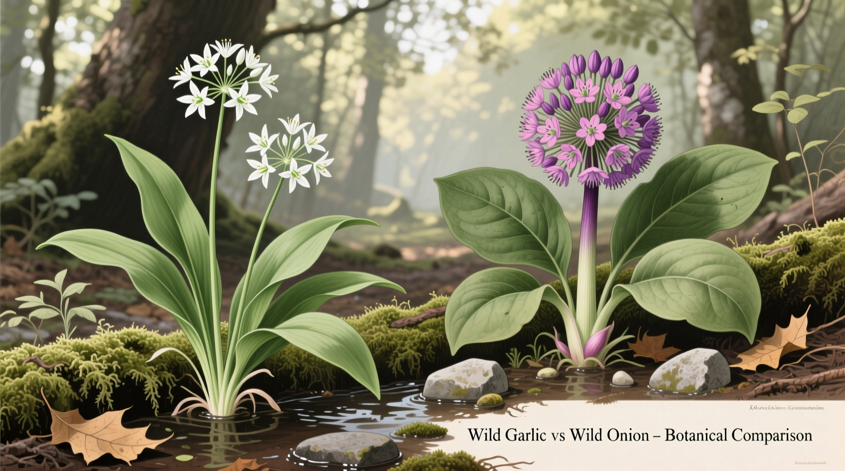 Wild Garlic vs Wild Onion: Safe Identification Guide