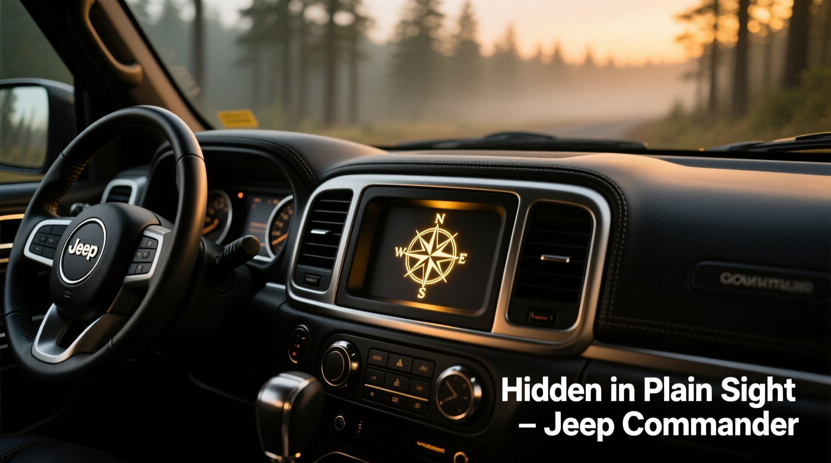 do jeep commander have easter eggs