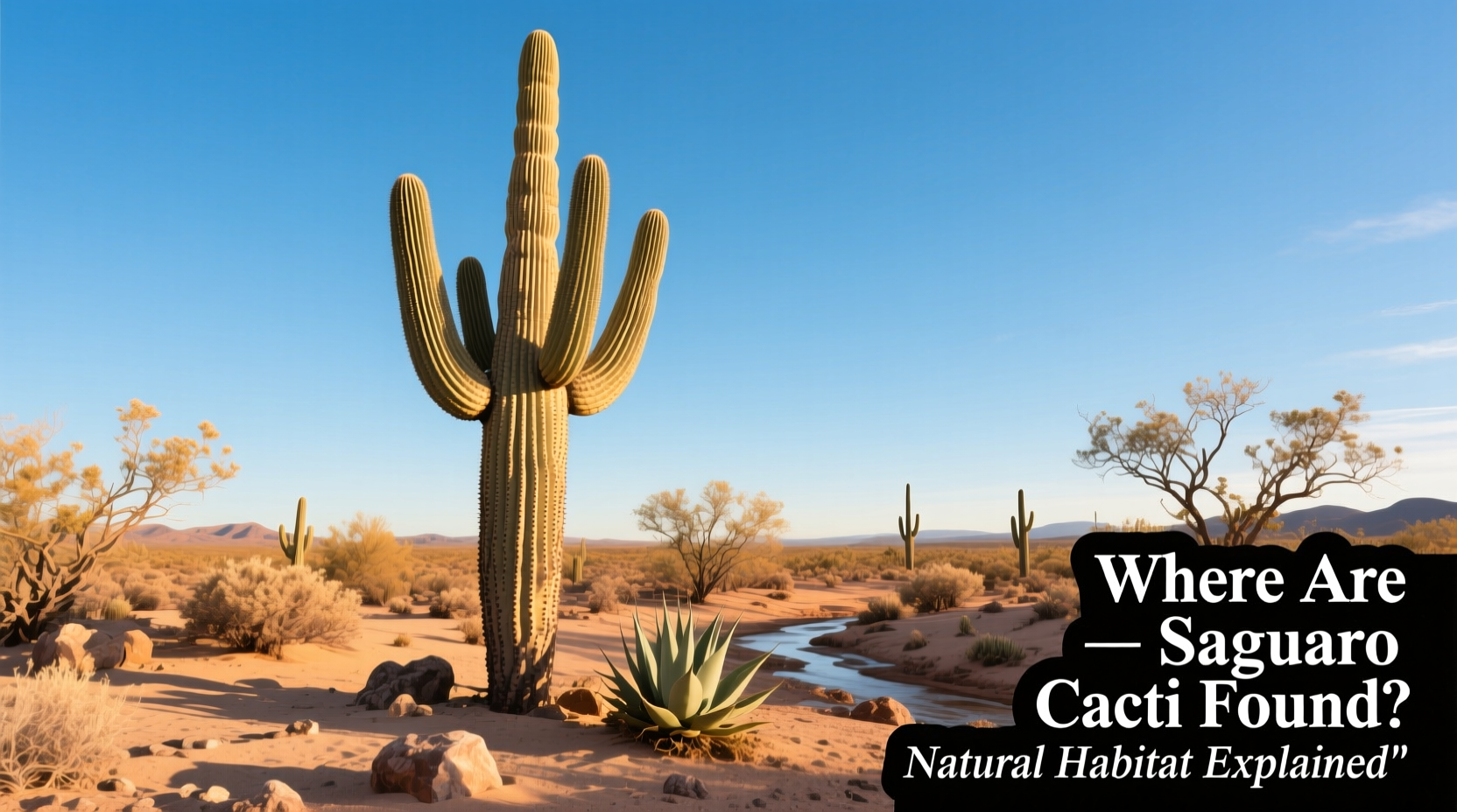 Where Are Saguaro Cactus Found? Natural Habitat Explained