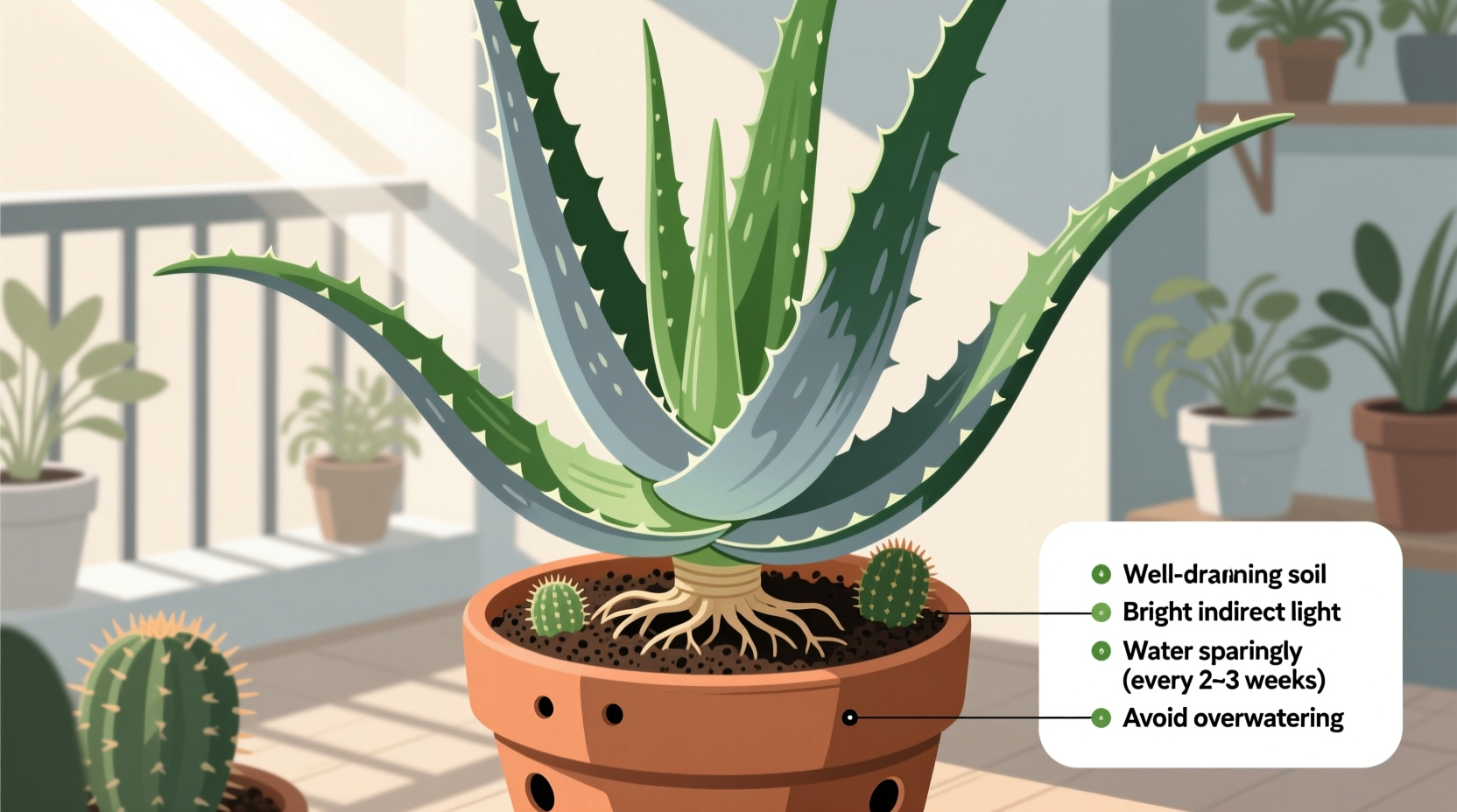 how to grow aloe