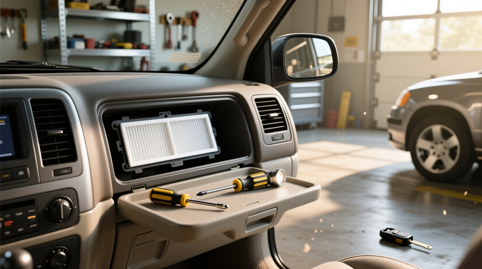 2007 trailblazer cabin air filter location replacement guide