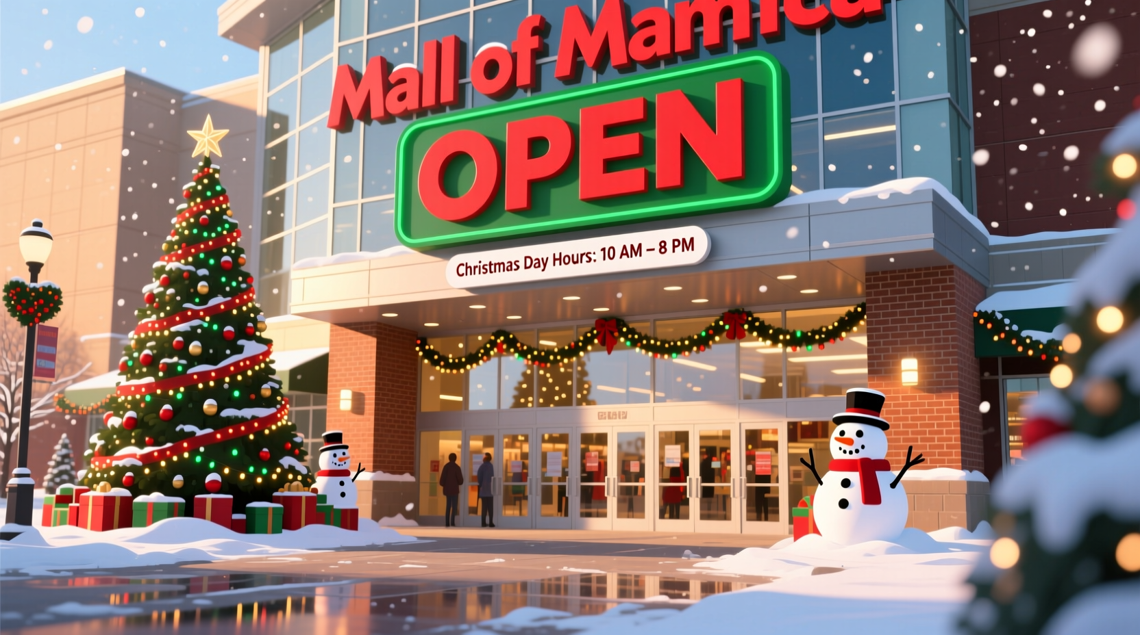 is mall of america open on christmas