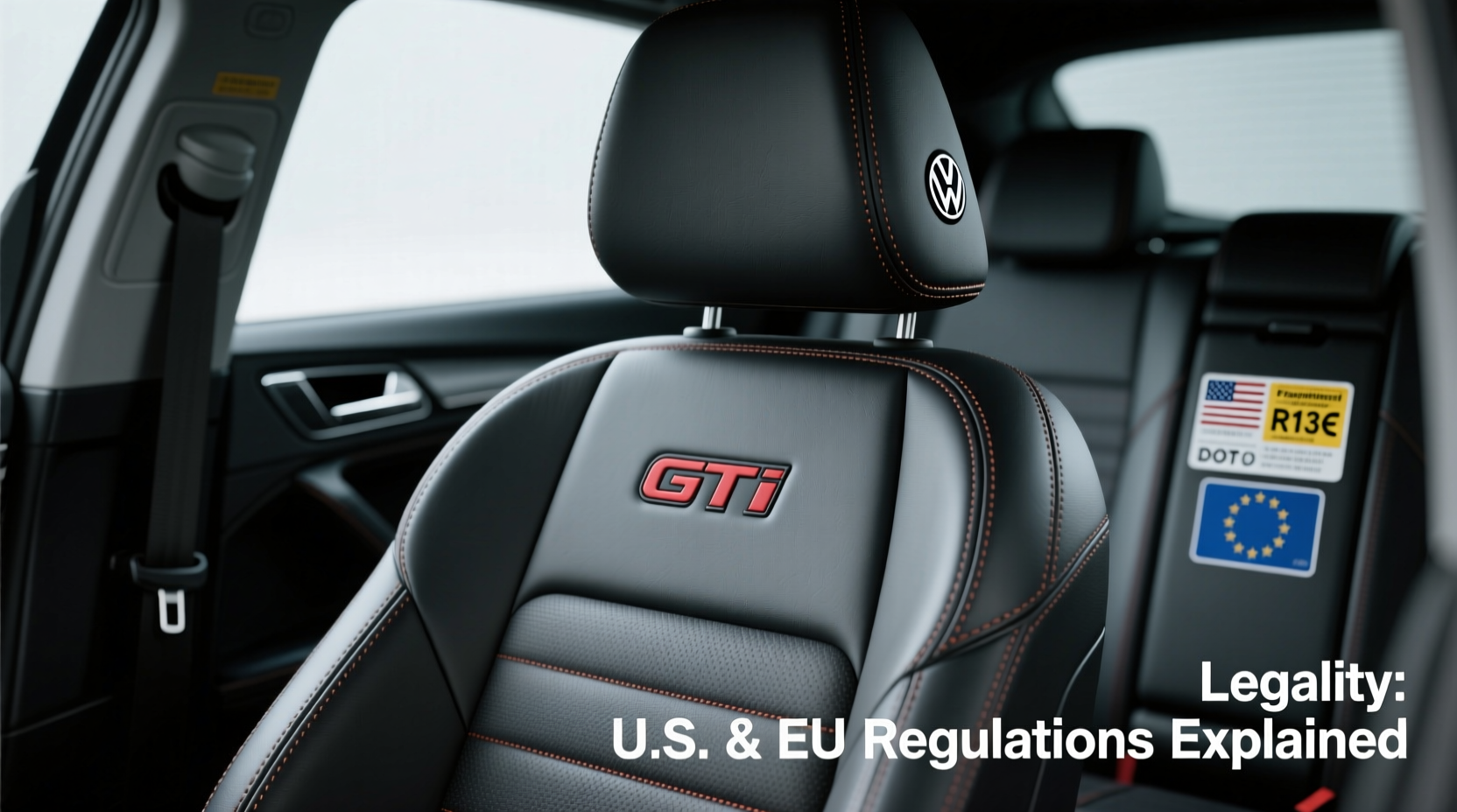 mk7 gti bucket seat legality