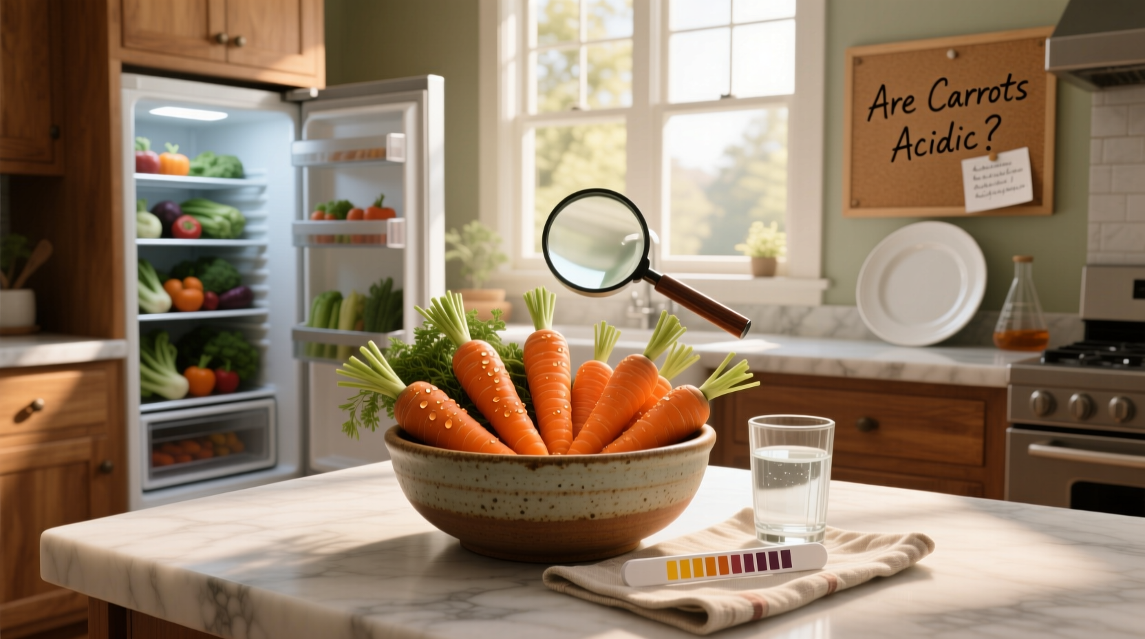 are carrots acidic ph diet impact