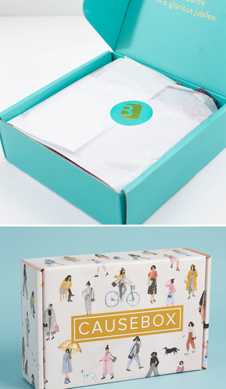 Custom Logo Corrugated Paper Cardboard Packaging Mailer Subs<i></i>cription Shipping Gift Box For Notebook