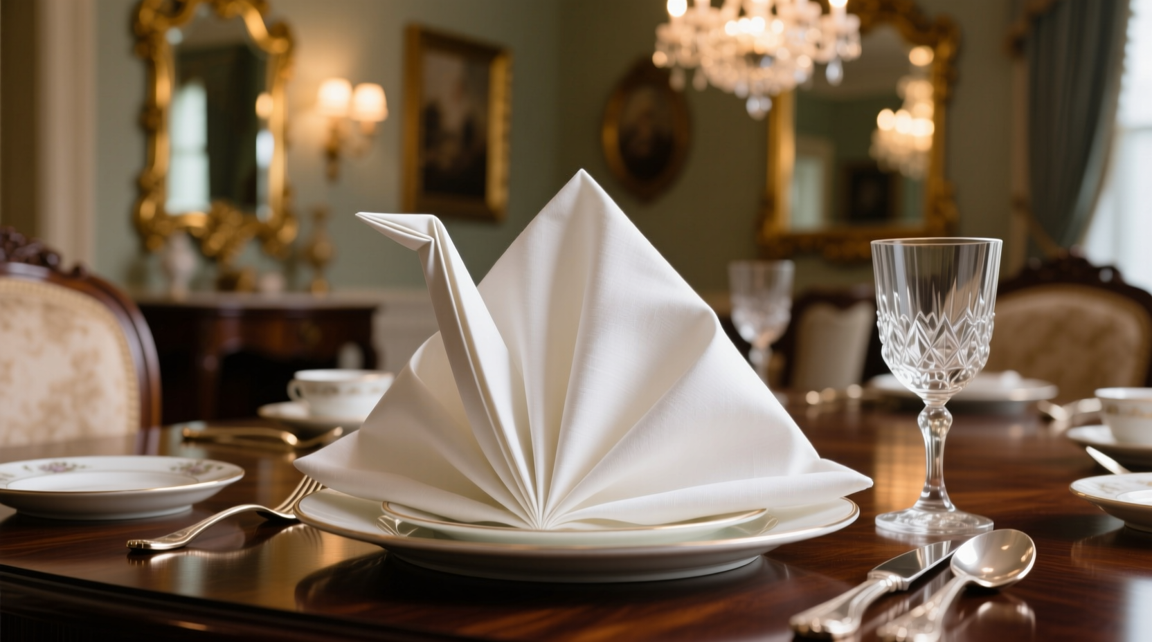 how to fold dinner napkins like a fancy person
