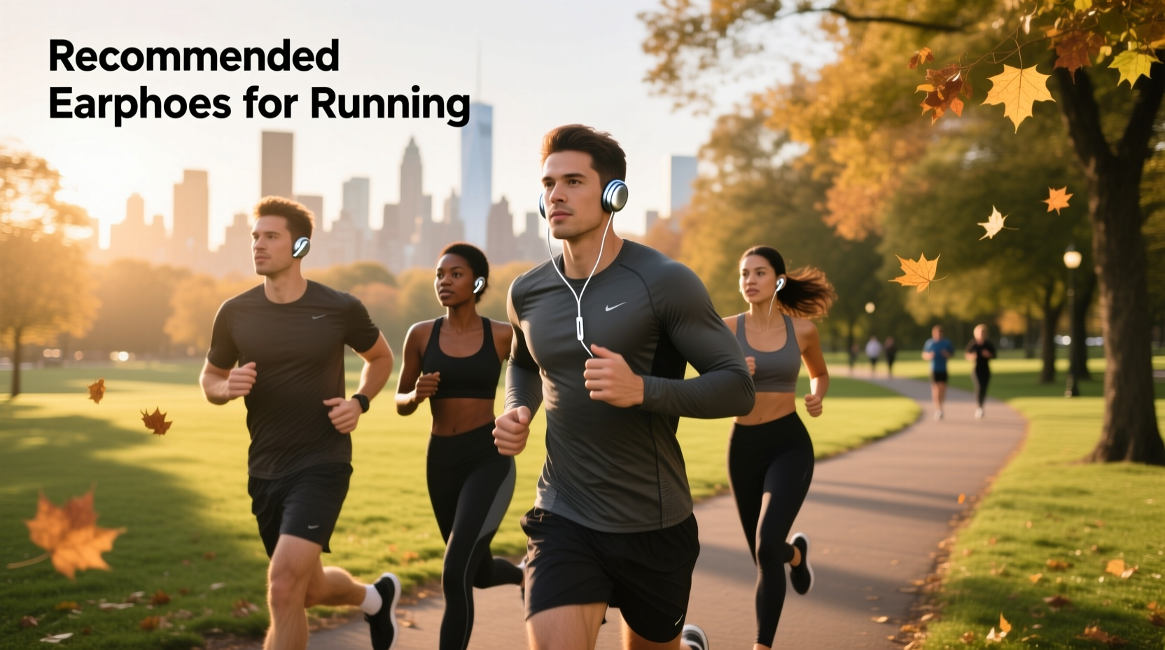 best running earphones safety, fit sound