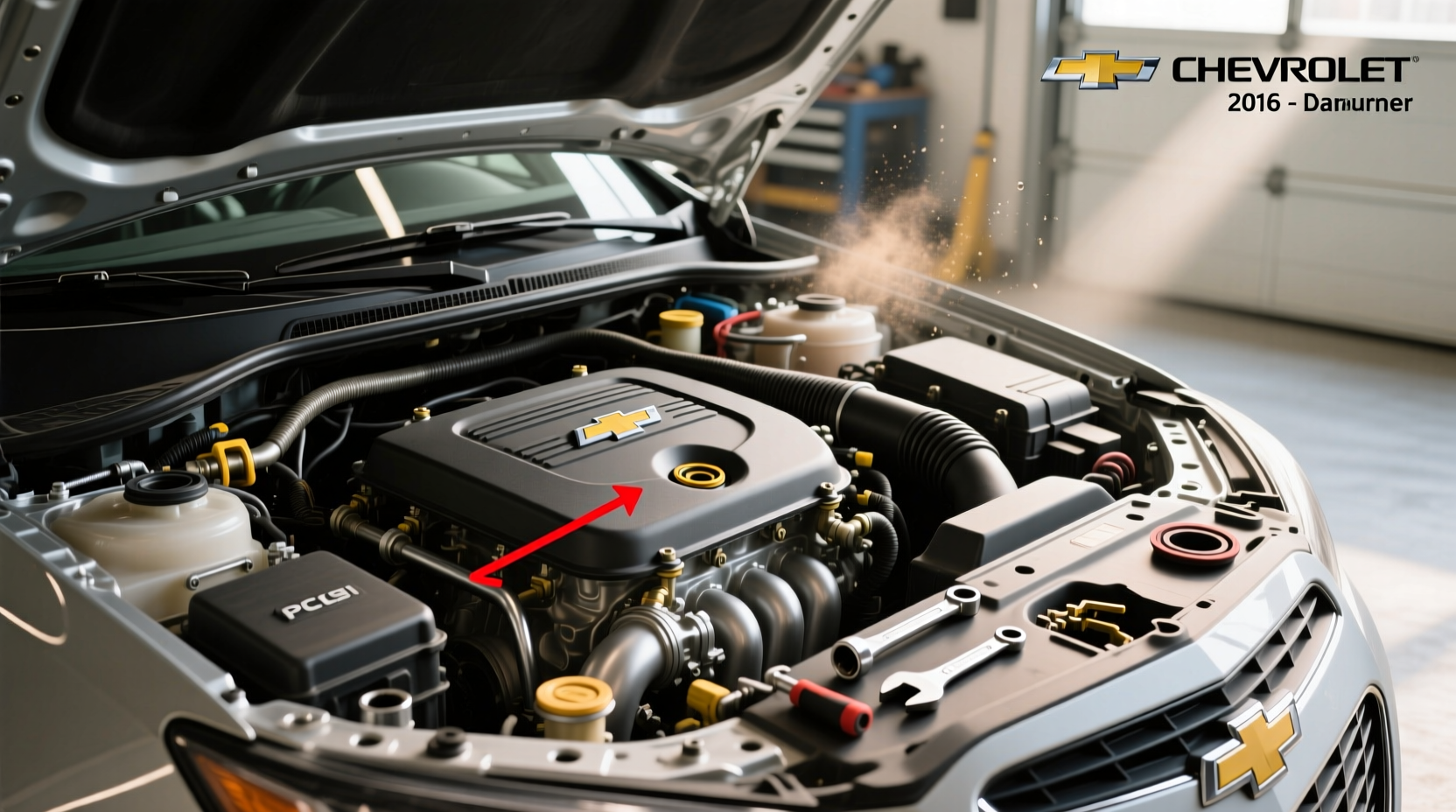 2016 chevy cruze pcv valve location fix guide