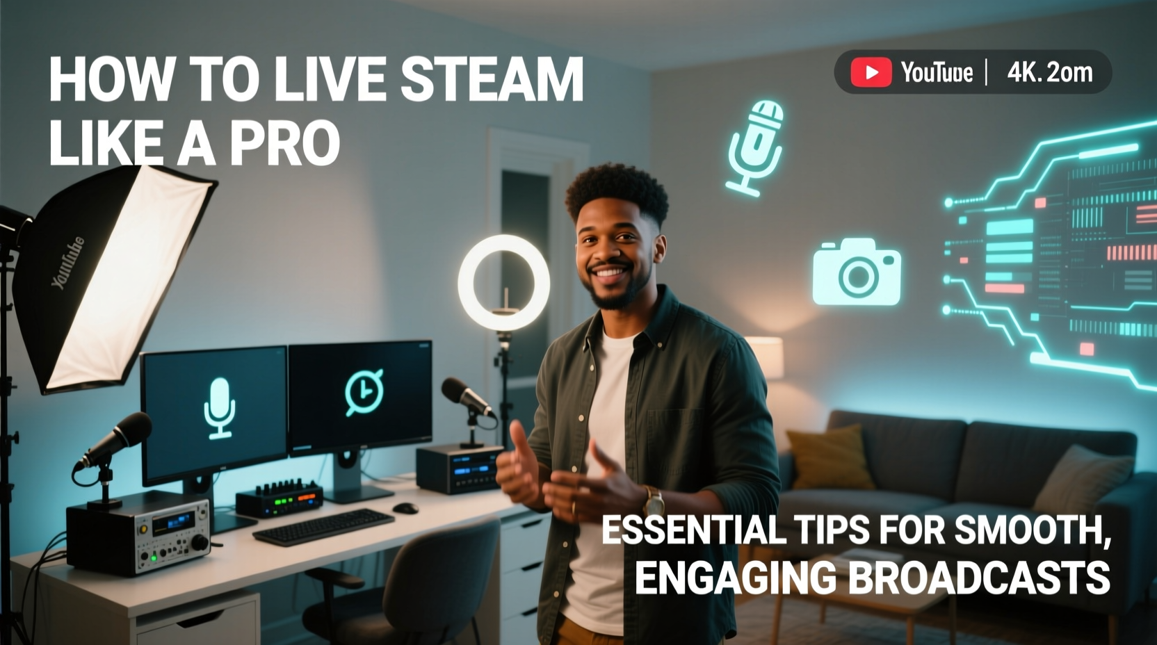 how to live stream like a pro essential tips for smooth engaging broadcasts