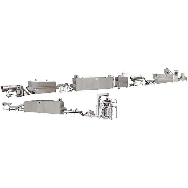Nordgetreide Breakfast Cereal Production Line 90kw Corn Flaker