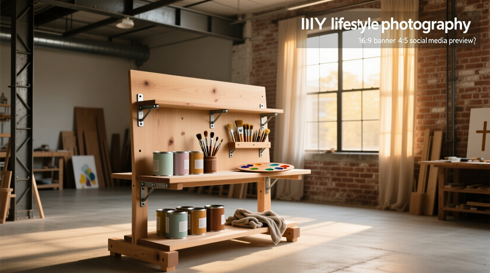 How to Build a DIY Paint Stand for Models & Canvases