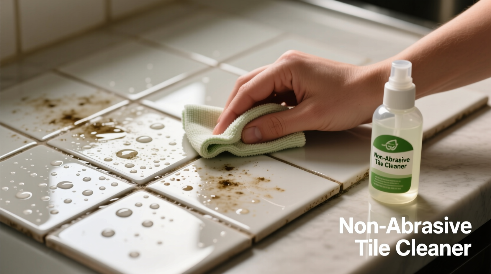 how to clean ceramic tile