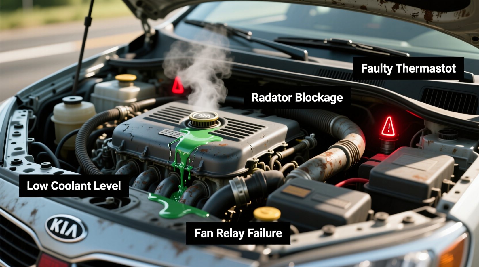 Kia Rio 2013 Highway Overheating: Causes & Fixes