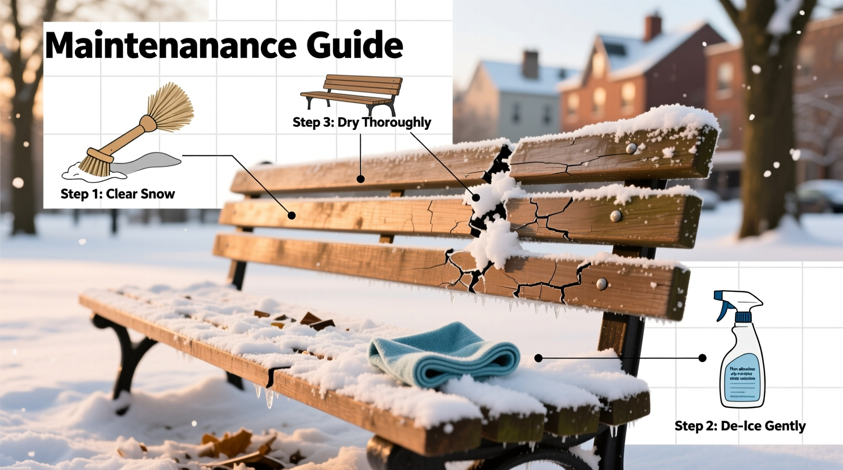 Bench Seat Winter Maintenance: Complete Cold-Weather Care Guide