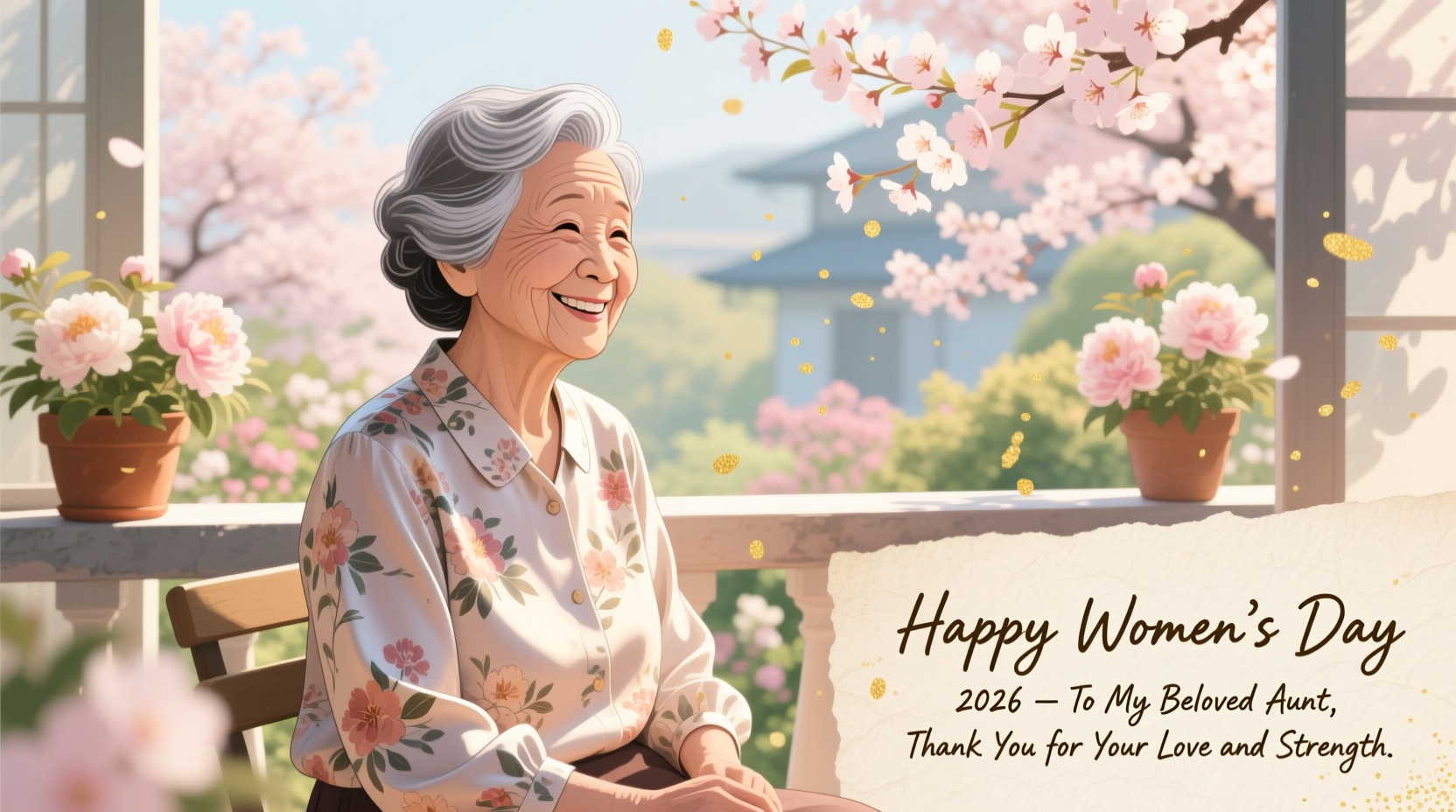 womens day message for aunt