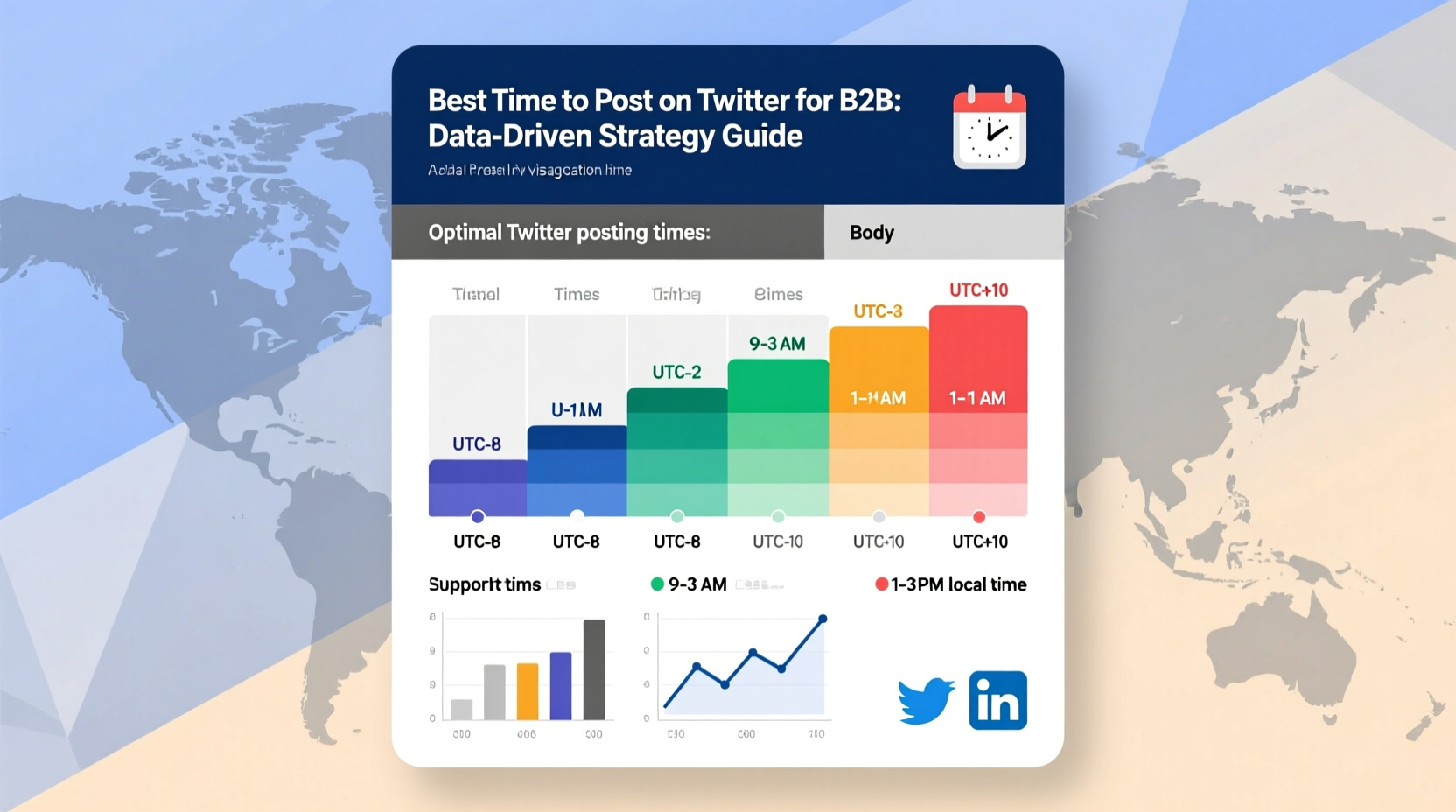 when to post on twitter for b2b