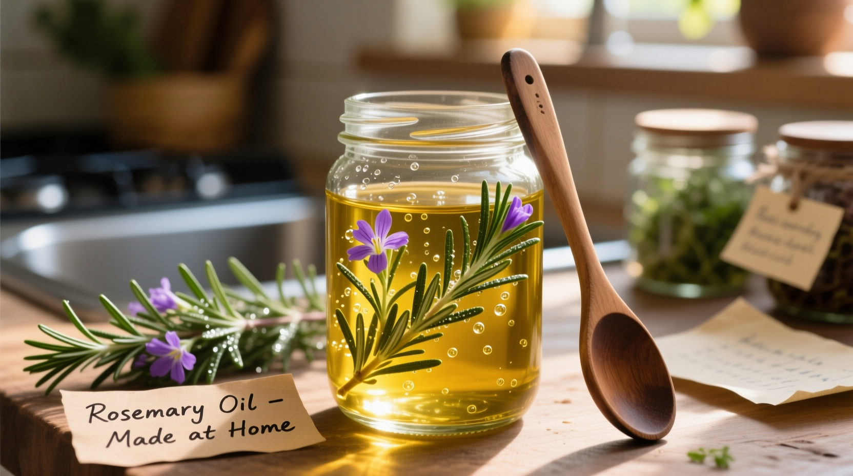 how do you make rosemary oil