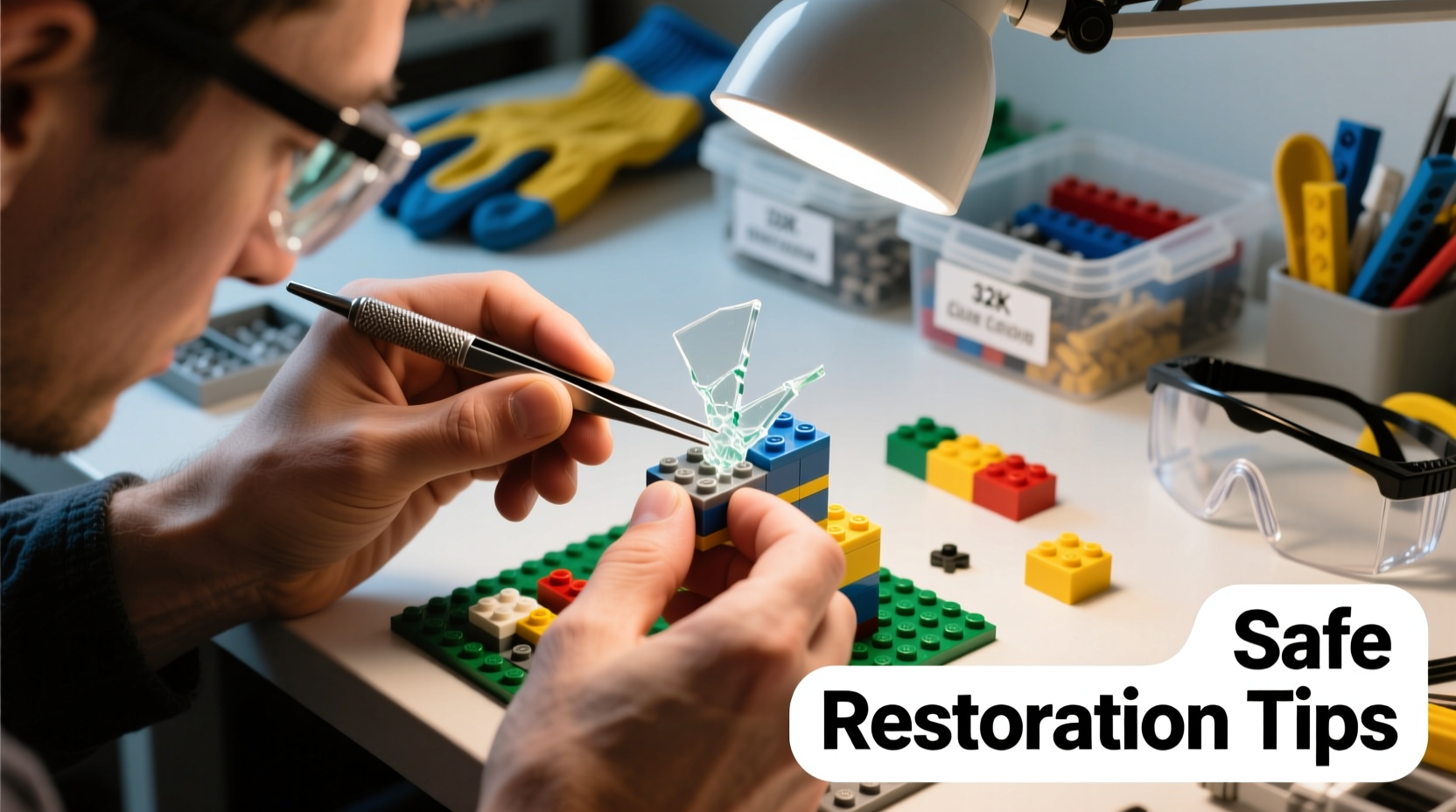 practical tips for restoring and repairing damaged building block pieces safely