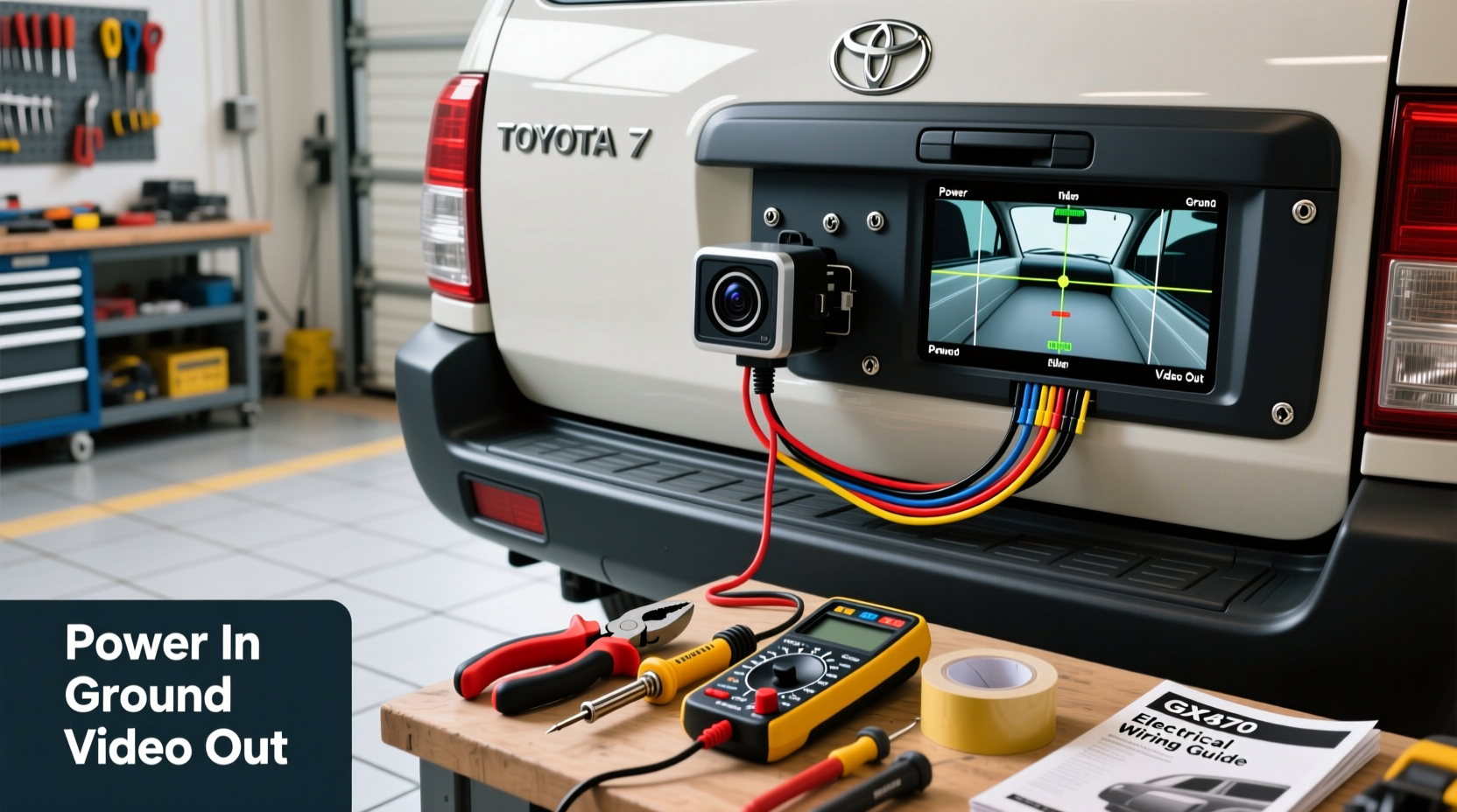 GX470 Backup Camera Install: Full DIY Guide & Wiring Tips
