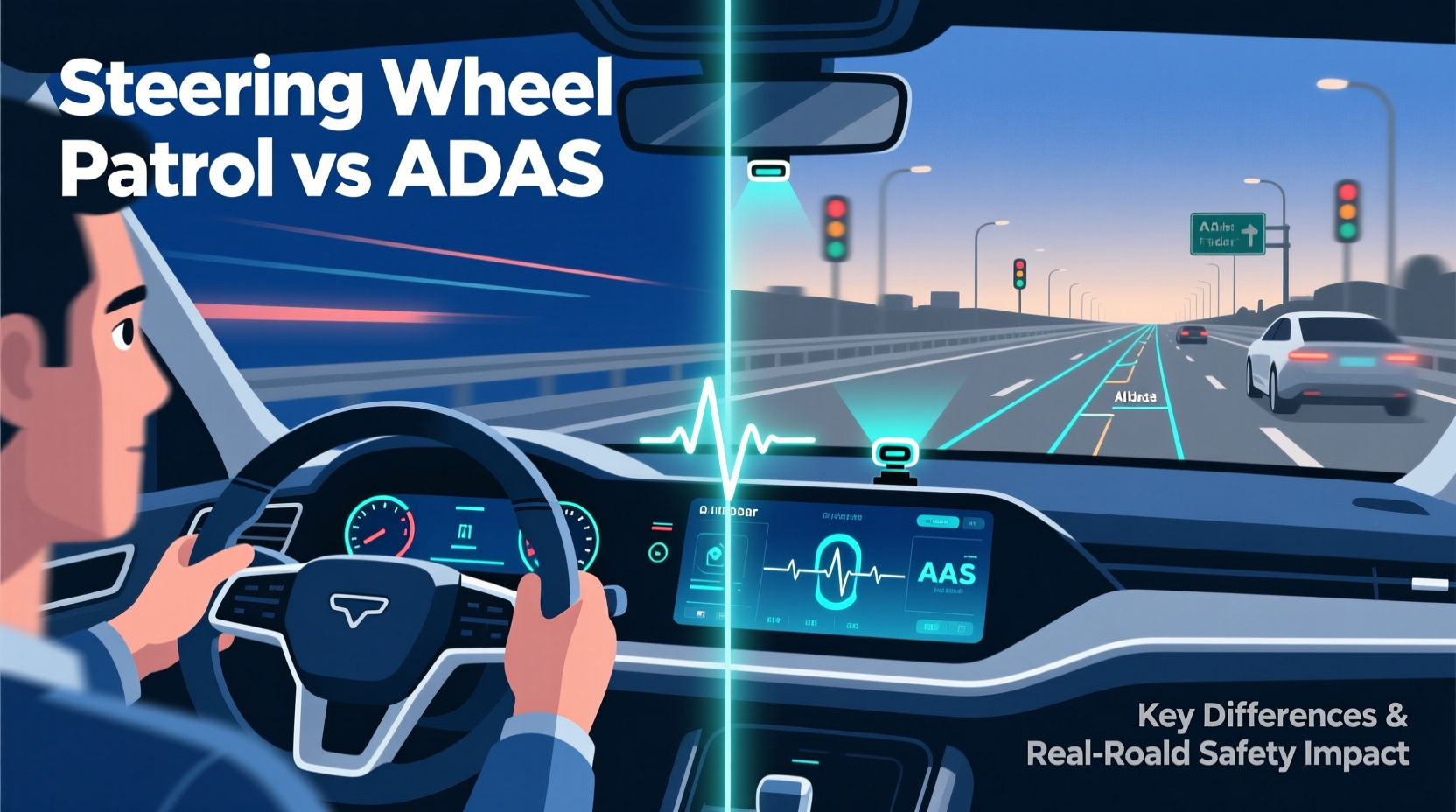 steering wheel patrol vs adass