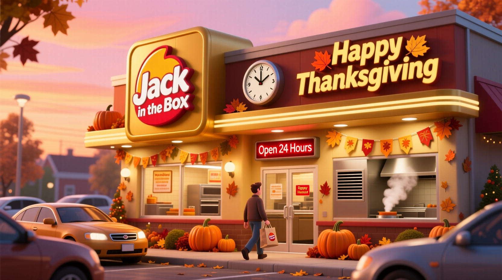 is jack n the box open on thanksgiving