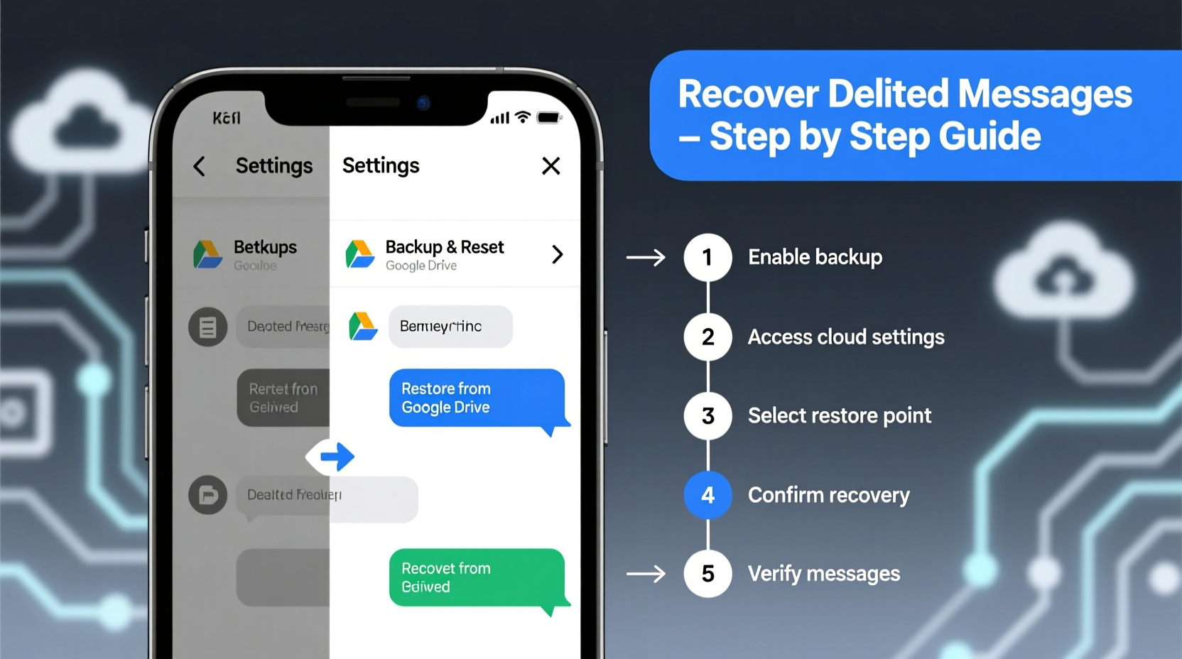 how to effectively recover deleted phone conversations from your mobile device a step by step guide