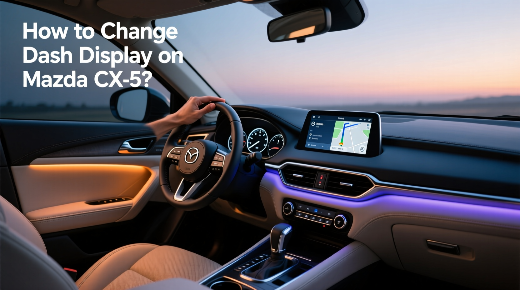 How to Change Dash Display on Mazda CX-5: Full Guide