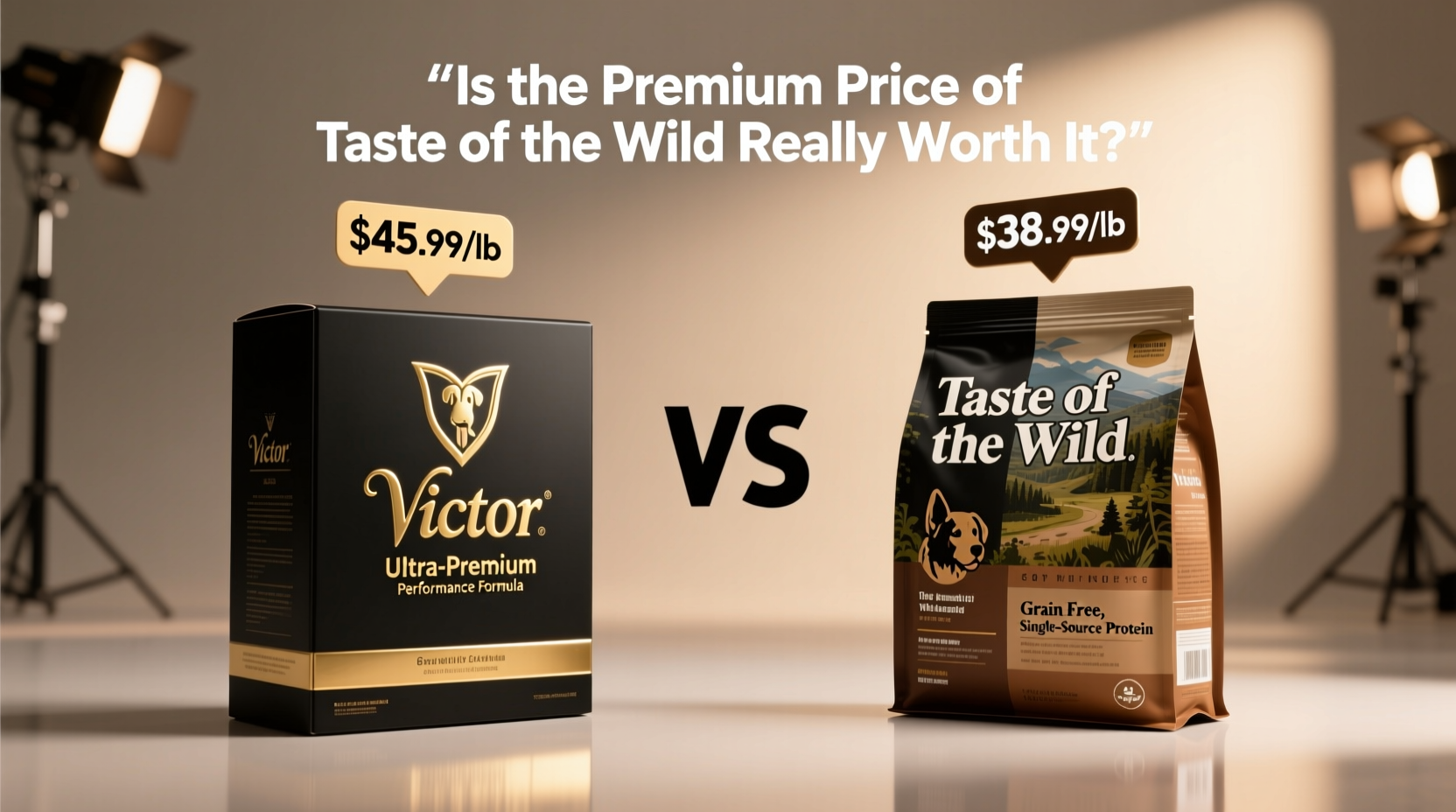 Taste Of The Wild Vs Victor Dog Food: Ultimate Nutrition Showdown