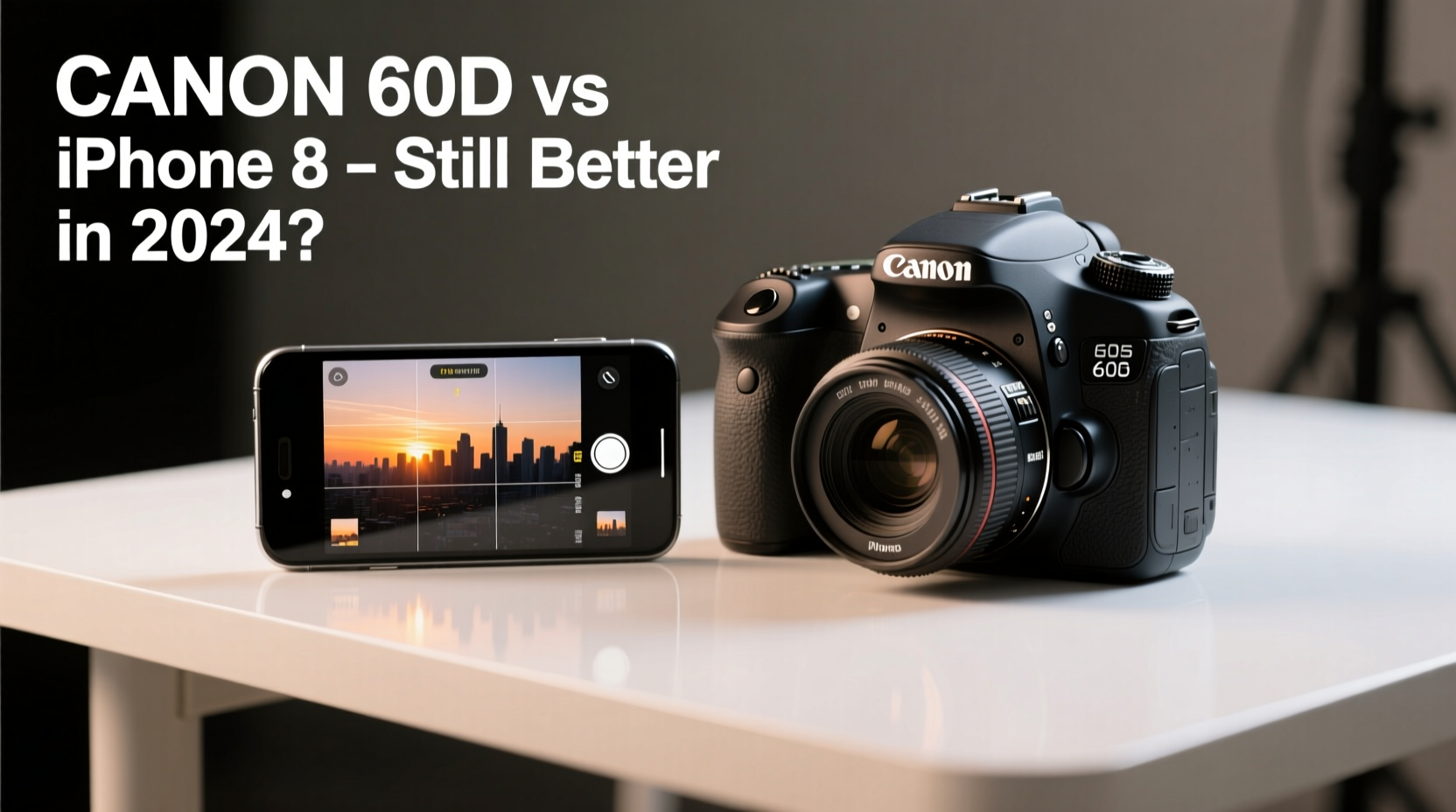 canon 60d vs iphone 8 is a real camera still better than your phone in 2024