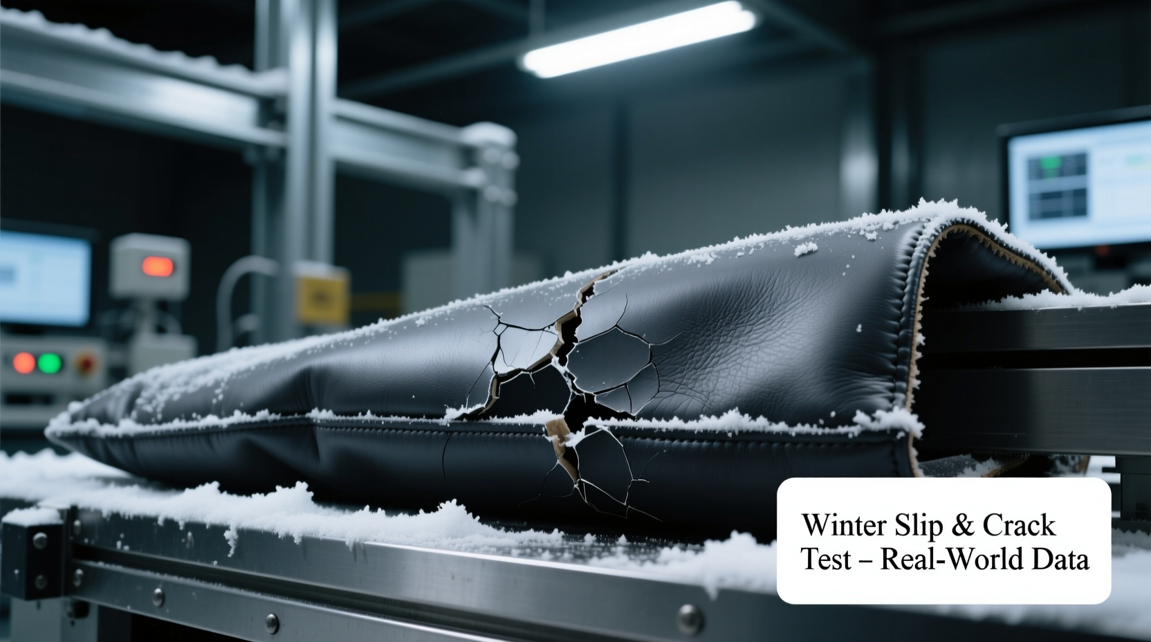 alcantara winter slip crack test