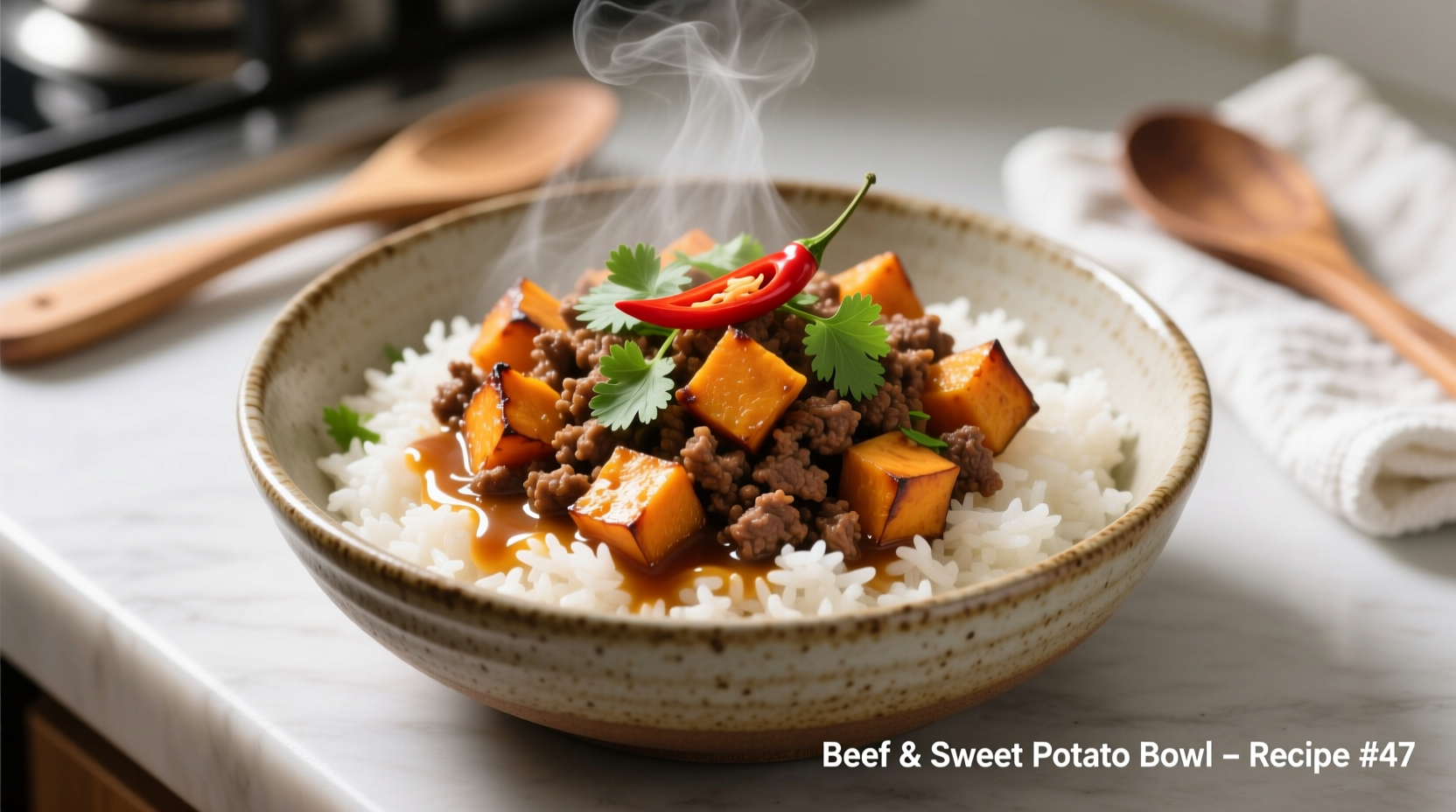 Perfect Ground Beef Sweet Potato Bowl Recipe & Nutrition Guide