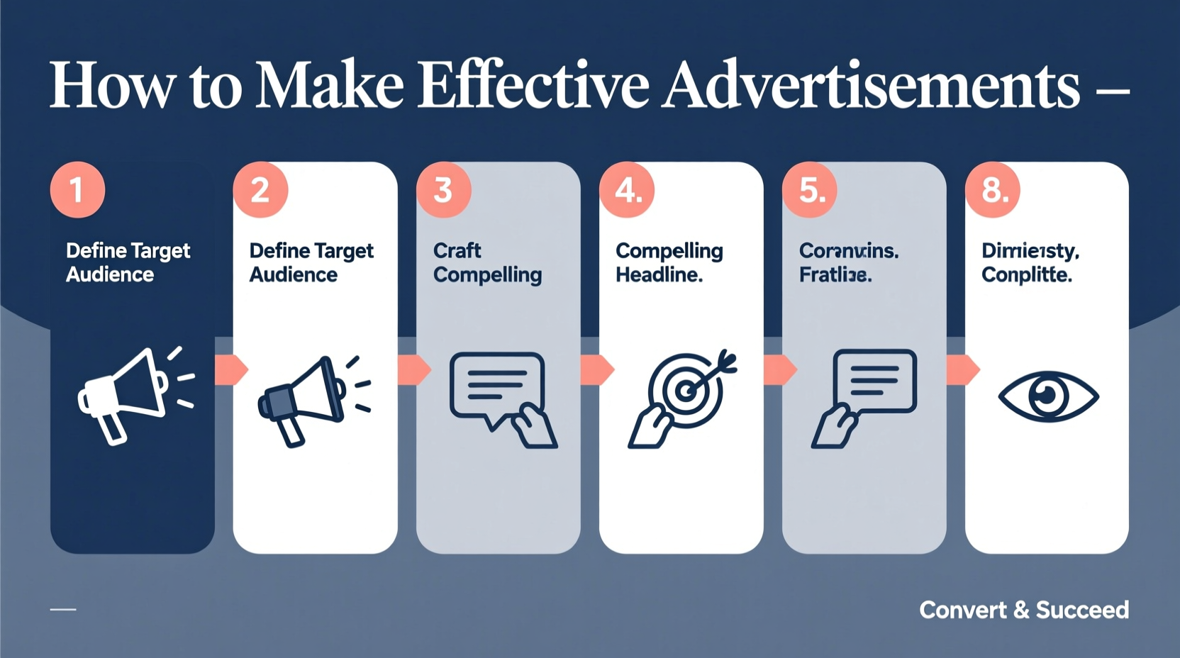 how to make effective advertisements a step by step guide to crafting ads that convert