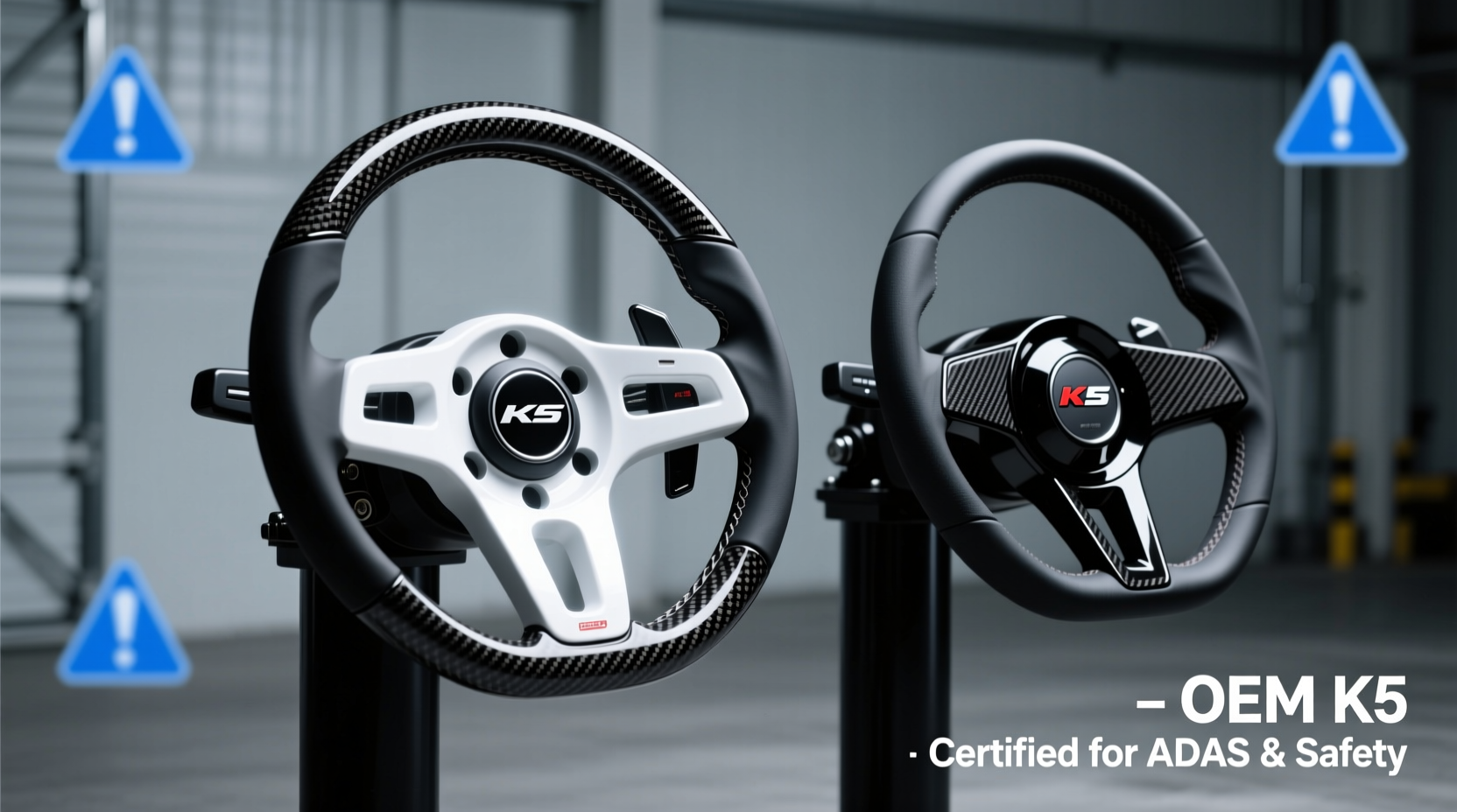 carbon vs oem k5 steering