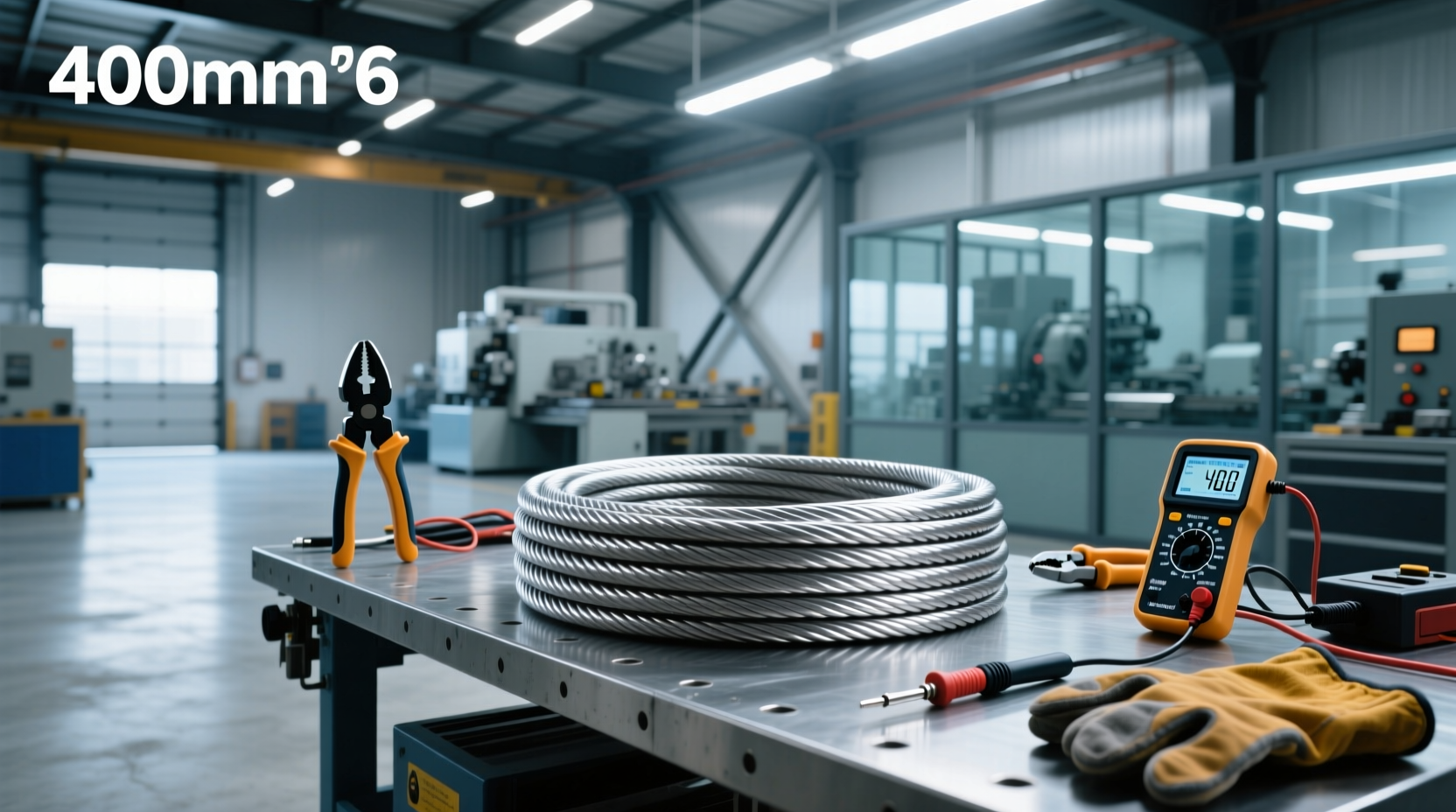 400mm² cable guide when you need it when you don’t
