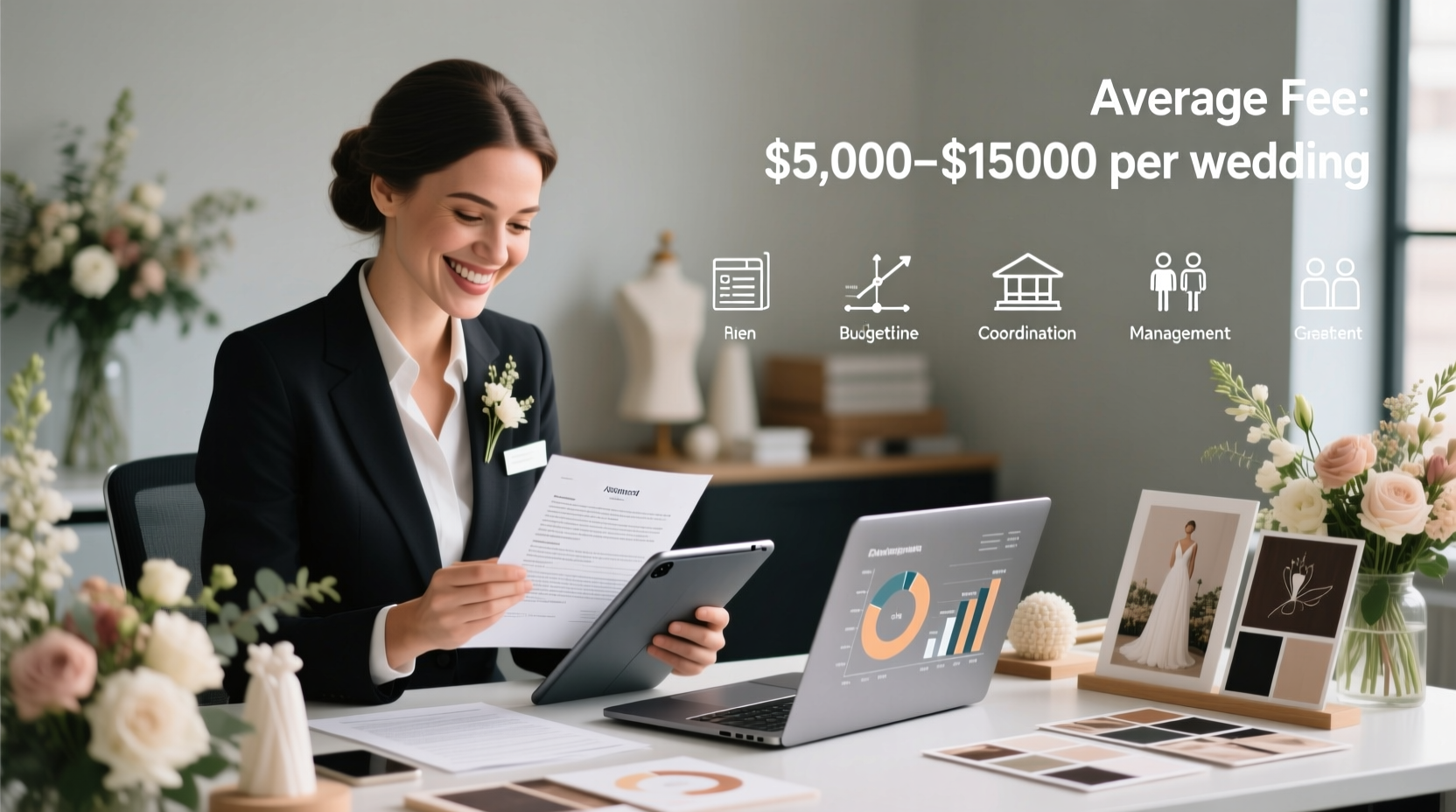 how much do wedding planners make per wedding