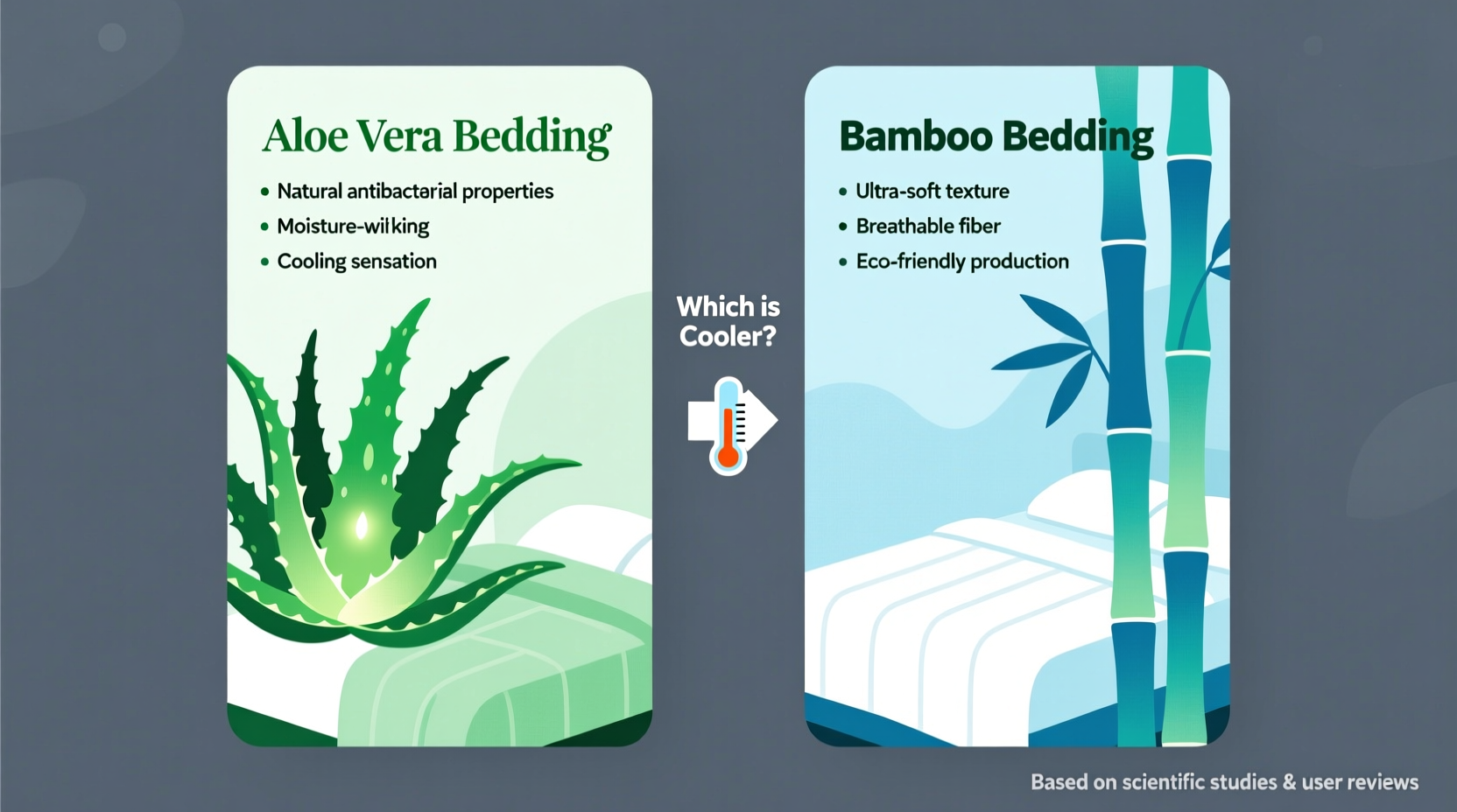aloe vera bedding vs bamboo bedding is aloe worth the hype or is bamboo cooler