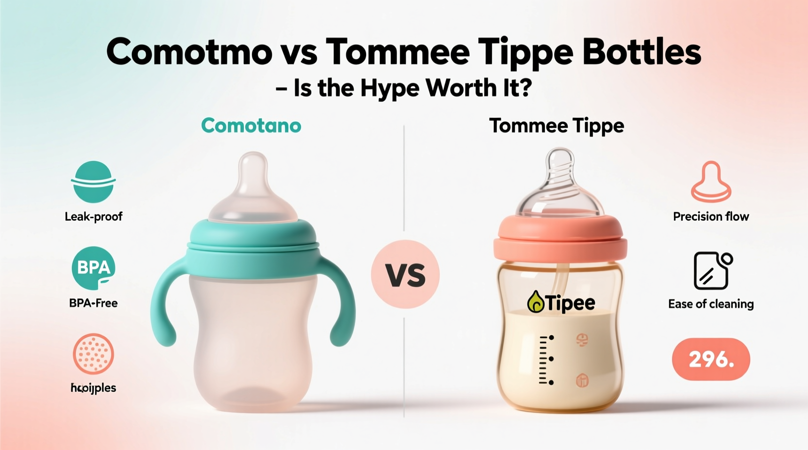 comotomo vs tommee tippee bottles is the hype around comotomo really worth it