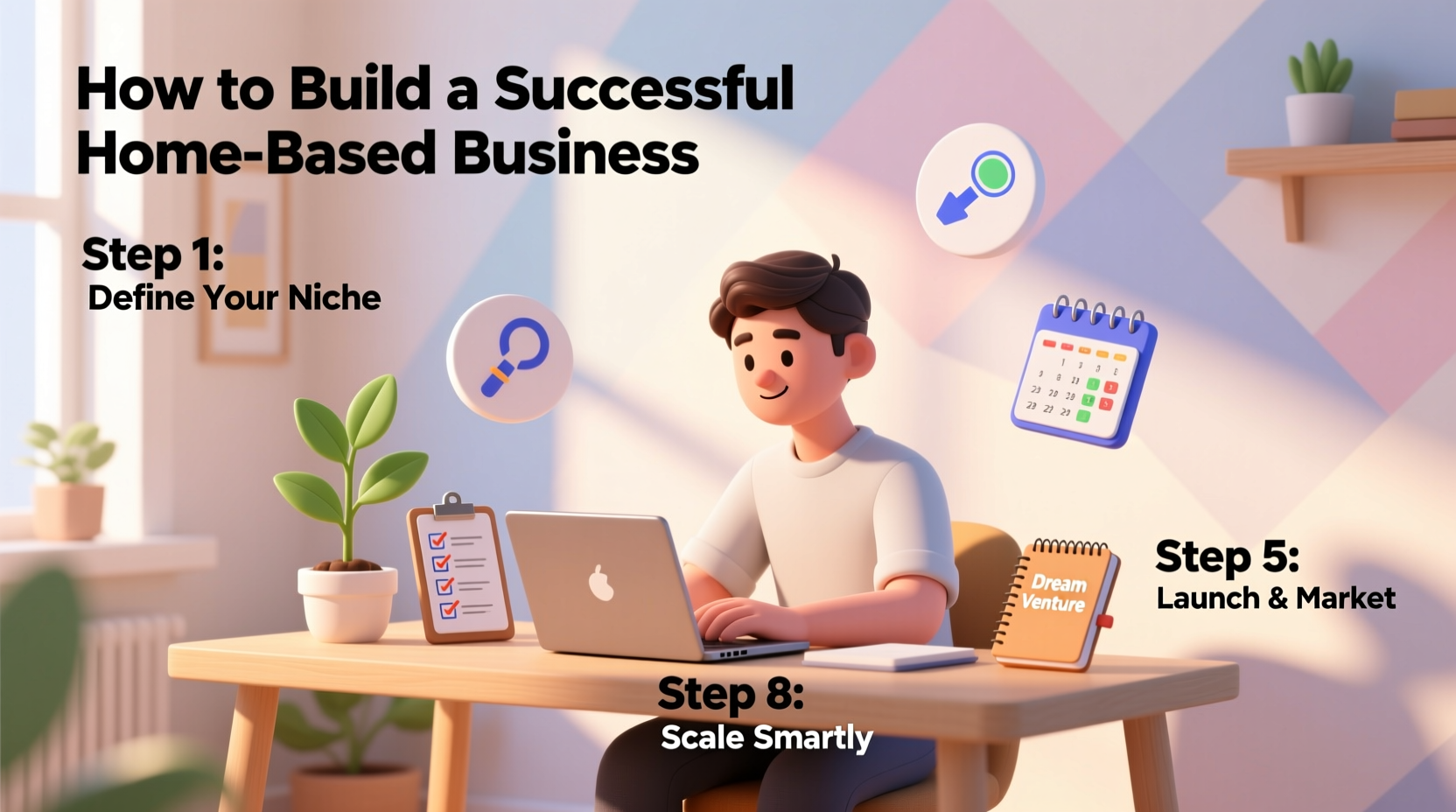 how to create a successful business from home a step by step guide to building your dream venture