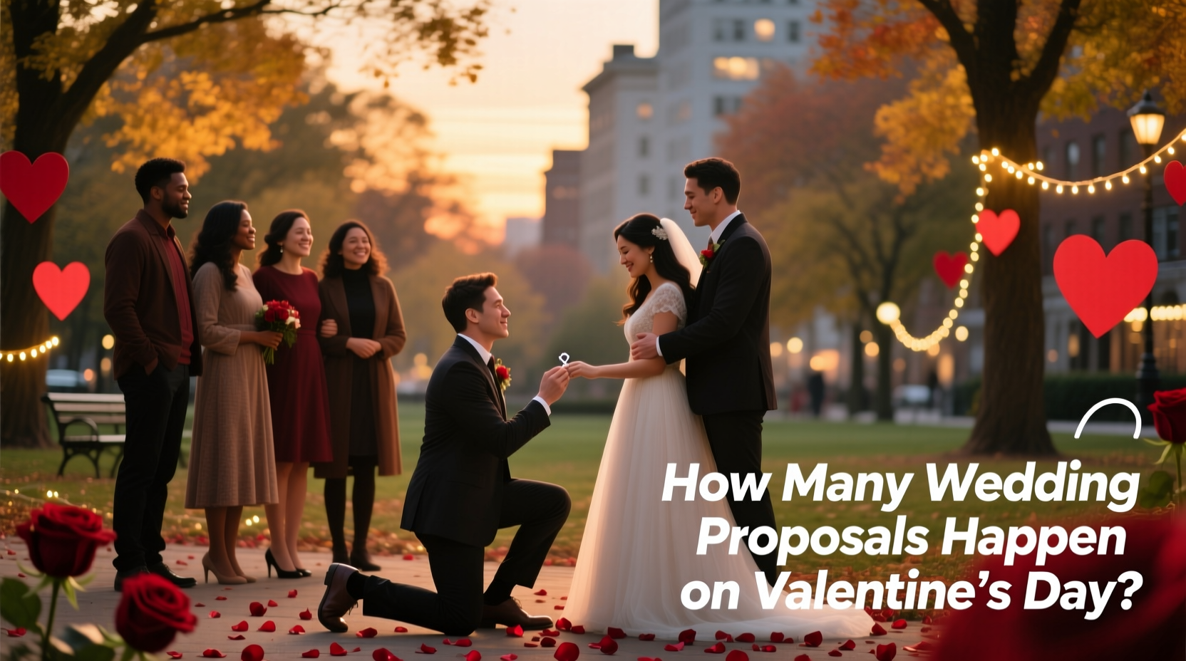 how many wedding proposals on valentines day