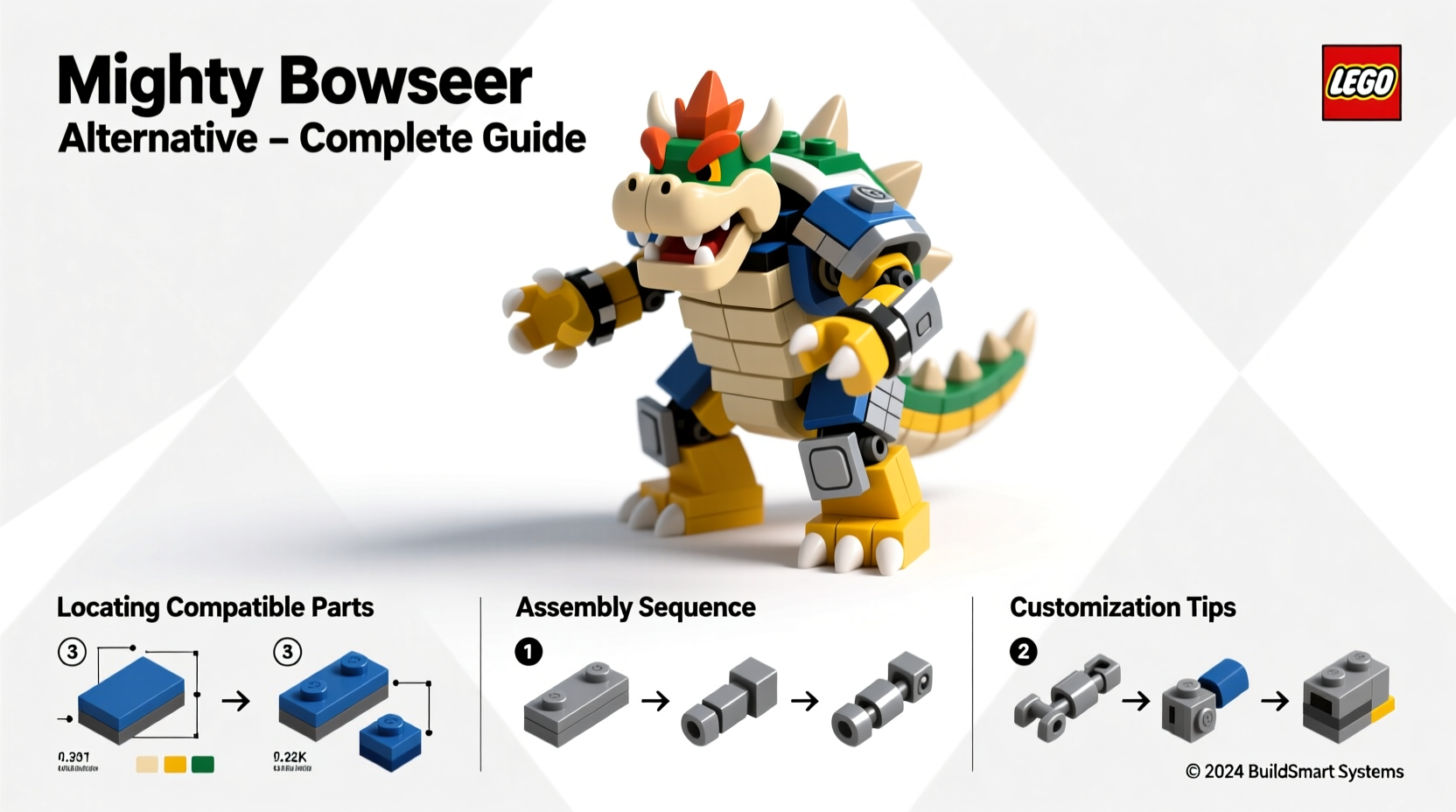 how to locate and use instructions for mighty bowser lego alternatives a complete guide