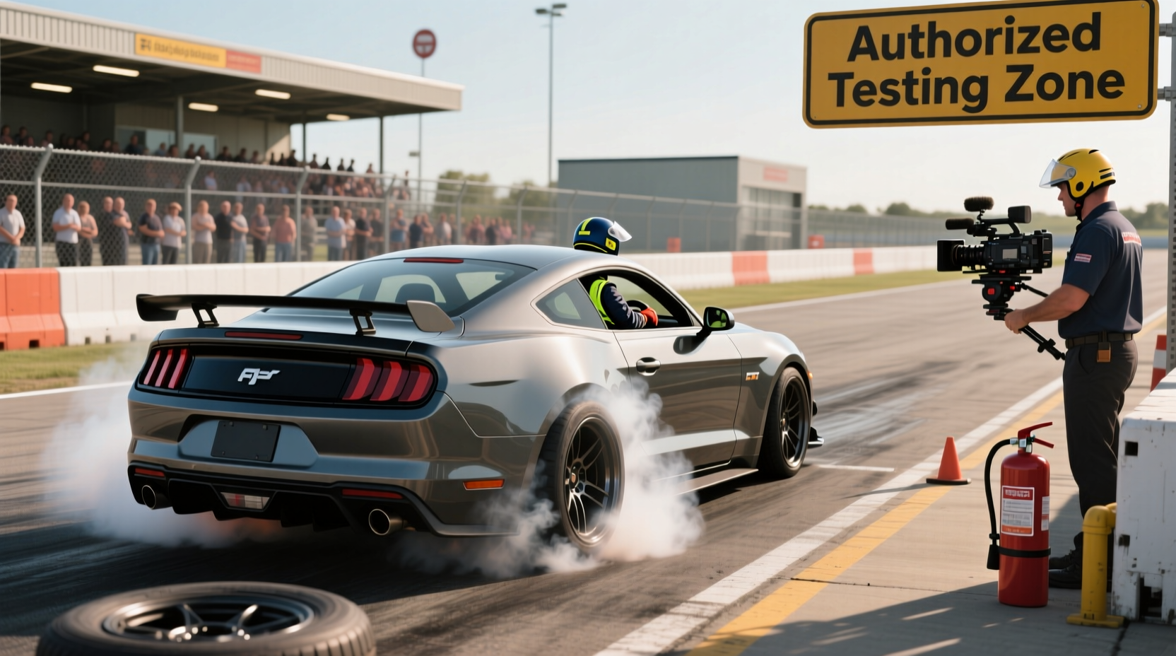 how do you burnout in a car