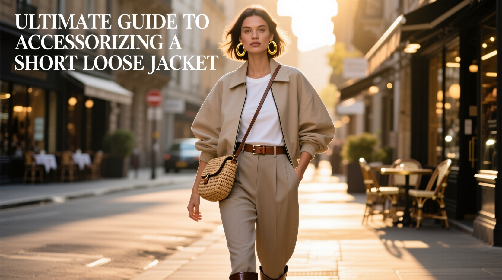 ultimate guide to accessorizing a short loose jacket for effortless style