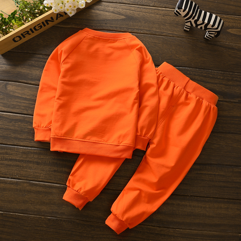 2020 Fashion 2-5 Years Casual Autumn Number Pattern Long Sleeve Baby Toddler Clothing Kids Boys Boutique Winter Clothes