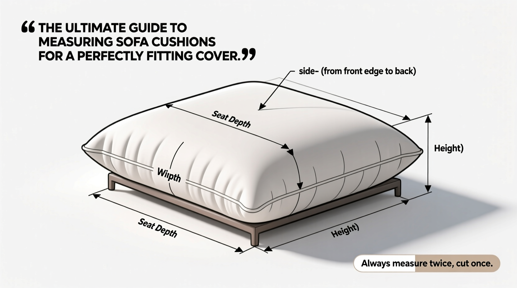 the ultimate guide to measuring sofa cushions for a perfectly fitting cover