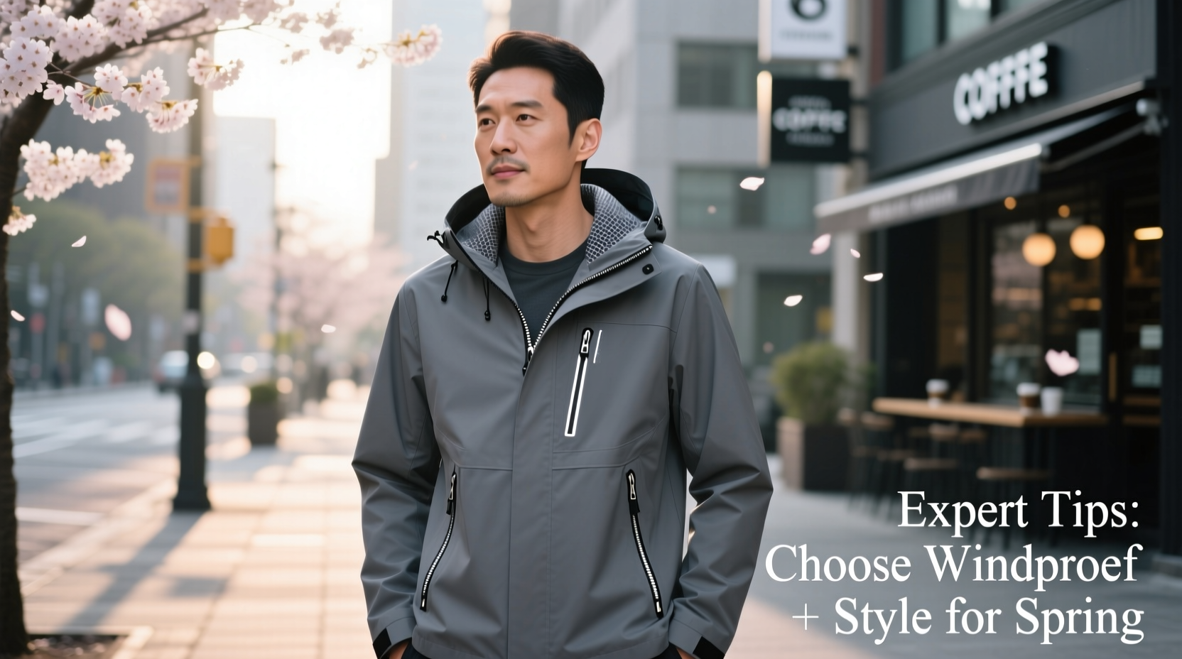 expert tips for choosing a windproof mens spring jacket that combines style and function
