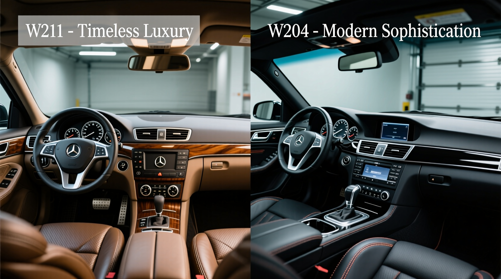 W211 vs W204 Interior: Key Differences & Which Is Better