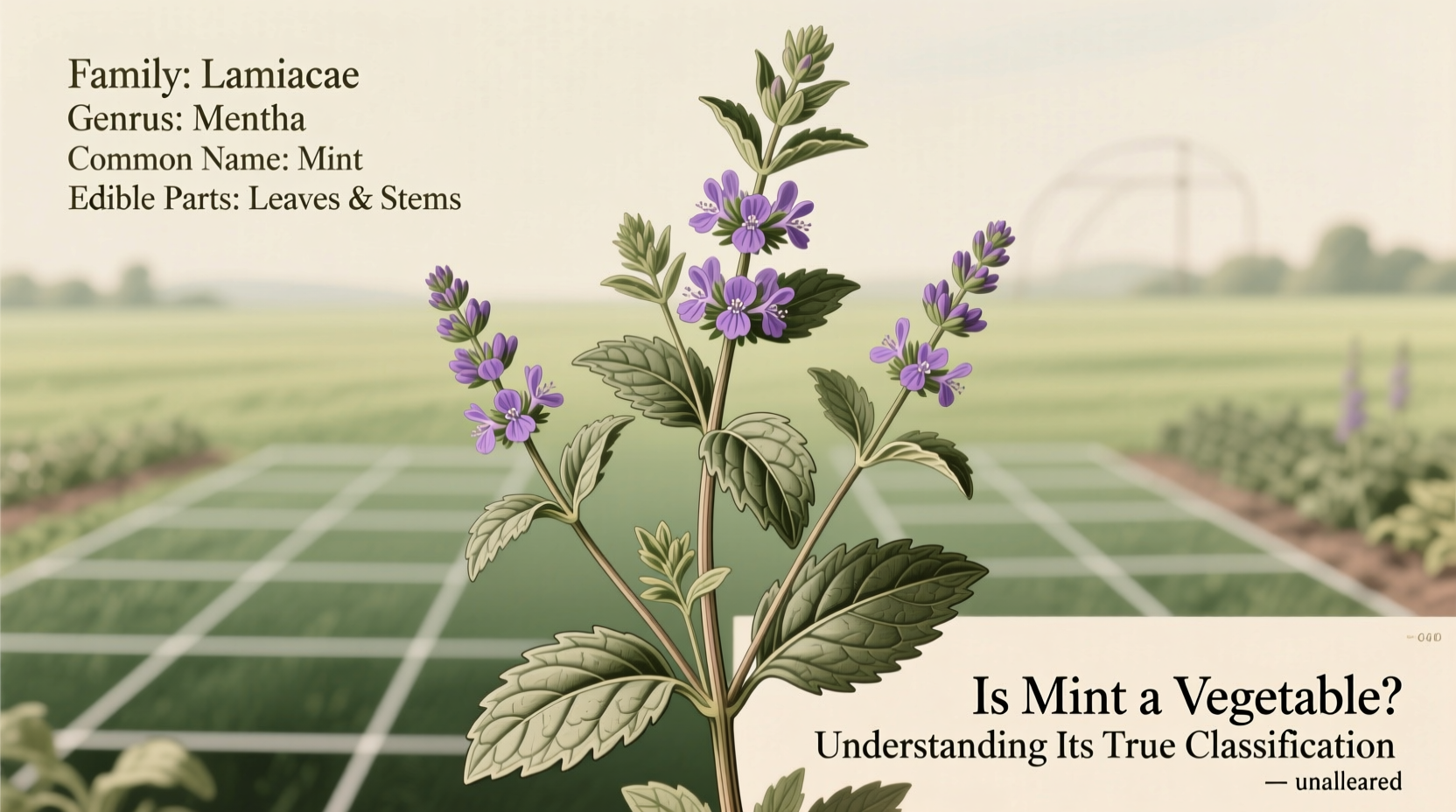 Is Mint a Vegetable? Understanding Its True Classification