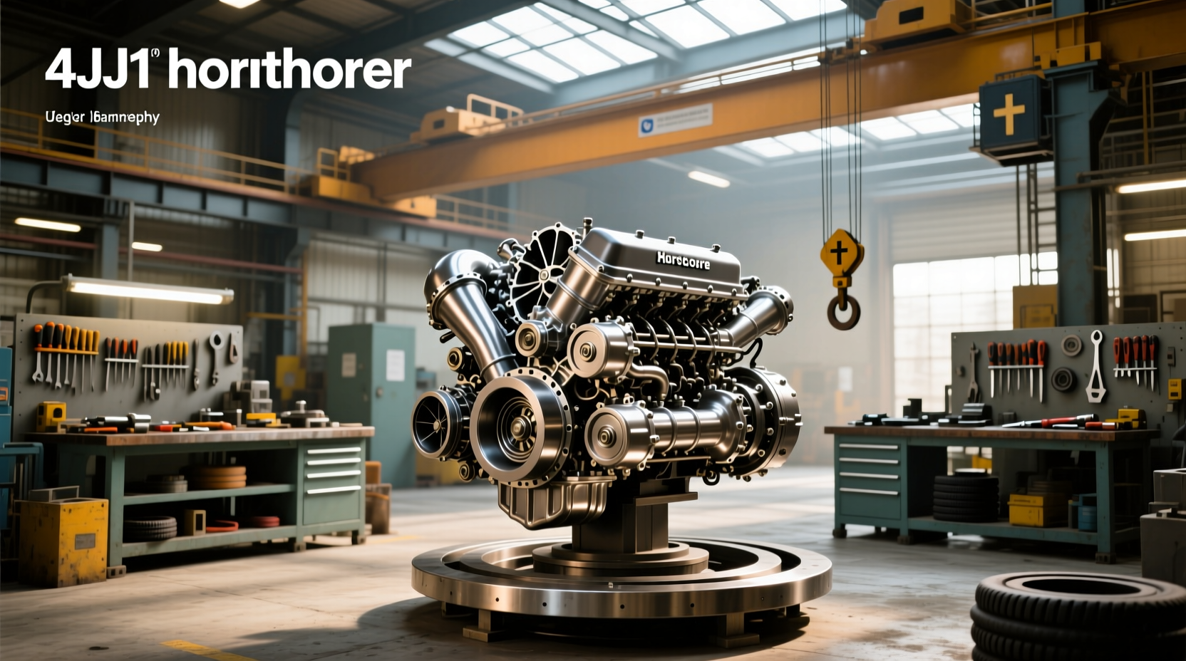 What Is the Horsepower of a 4JJ1 Engine?