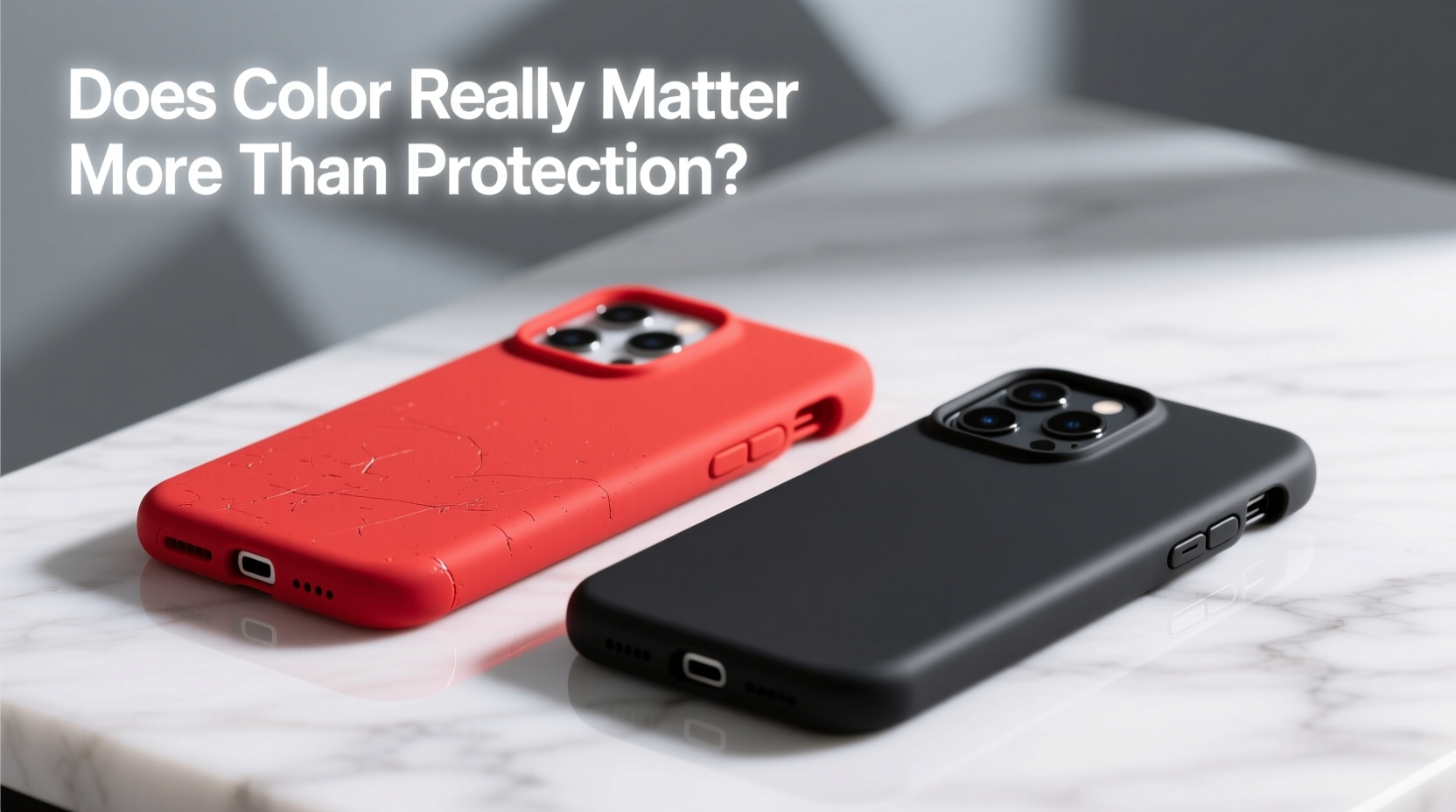 red or black phone case does color really matter more than protection